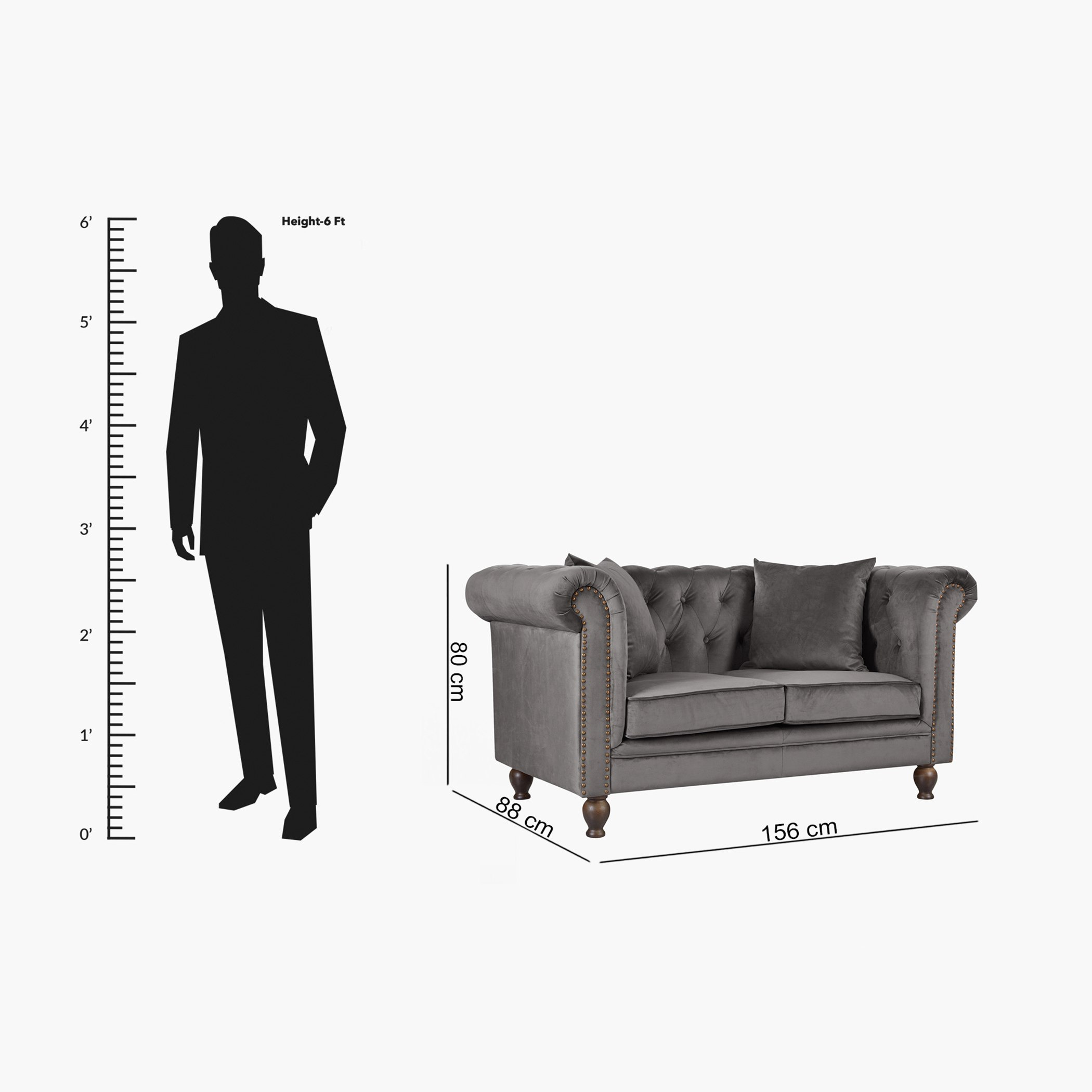 كنبة مخمليّة مقعدين مع وسادتين من صوفيا-hbxlivingroom-sofasandarmchairs-sofas-image-7
