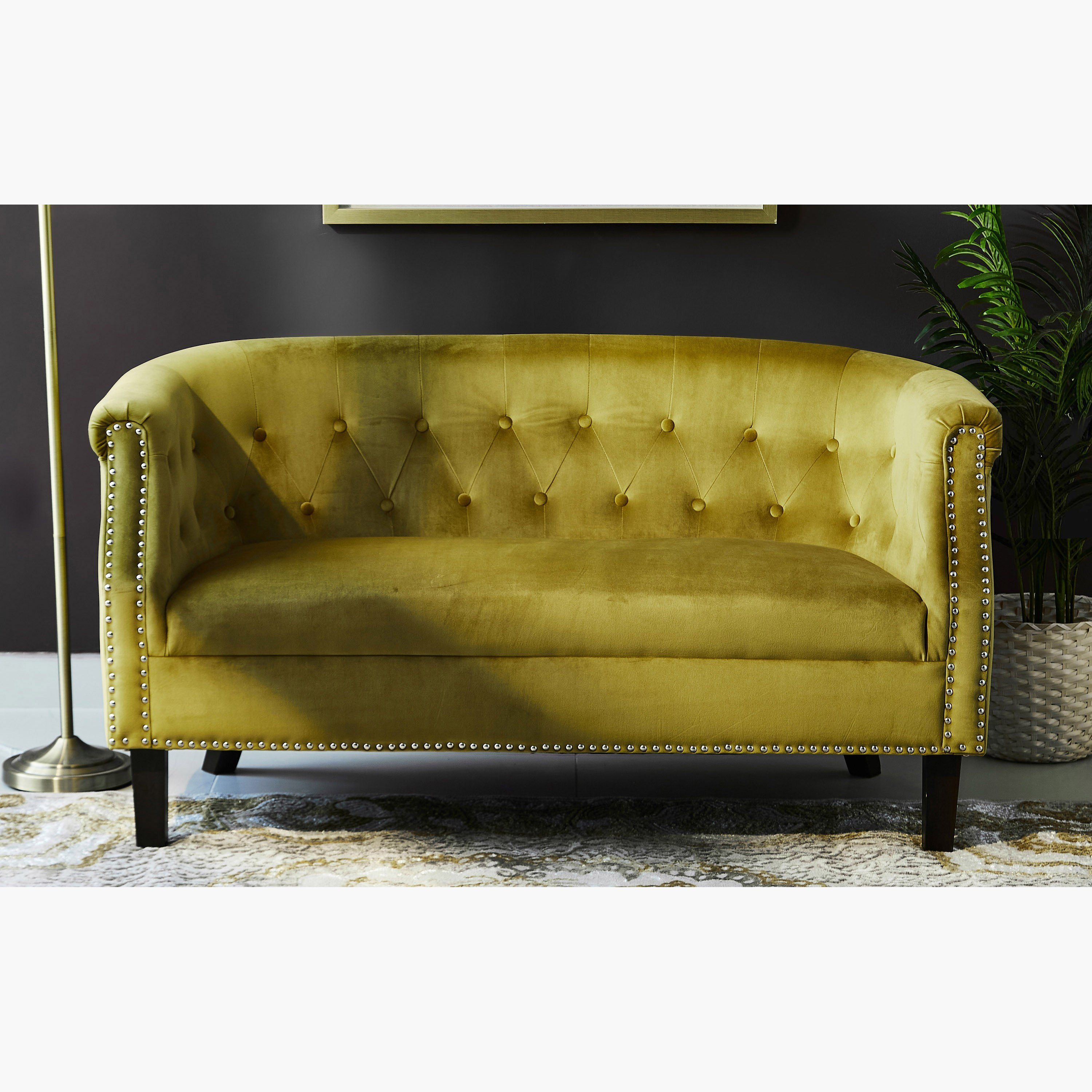 كنبة مخمليّة مقعدين من لوكس-hbxlivingroom-sofasandarmchairs-sofas-image-1