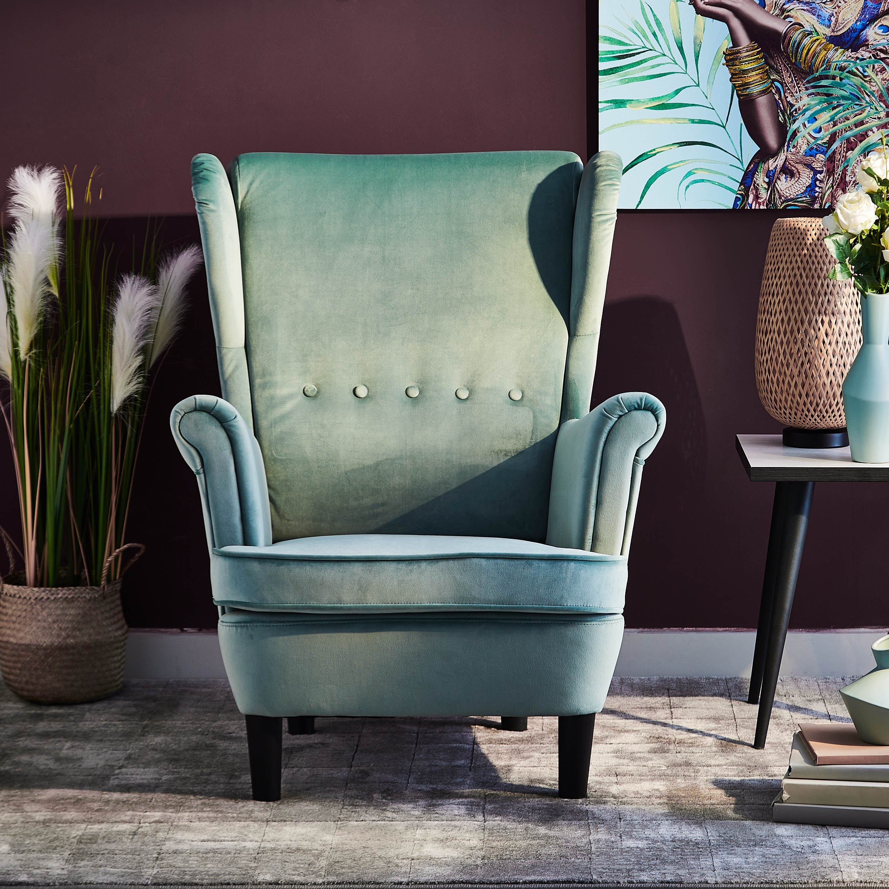 كرسي مخملي بمساند ذراعين من بيزا-hbxfurniture-sofasandarmchairs-armchairs-image-3