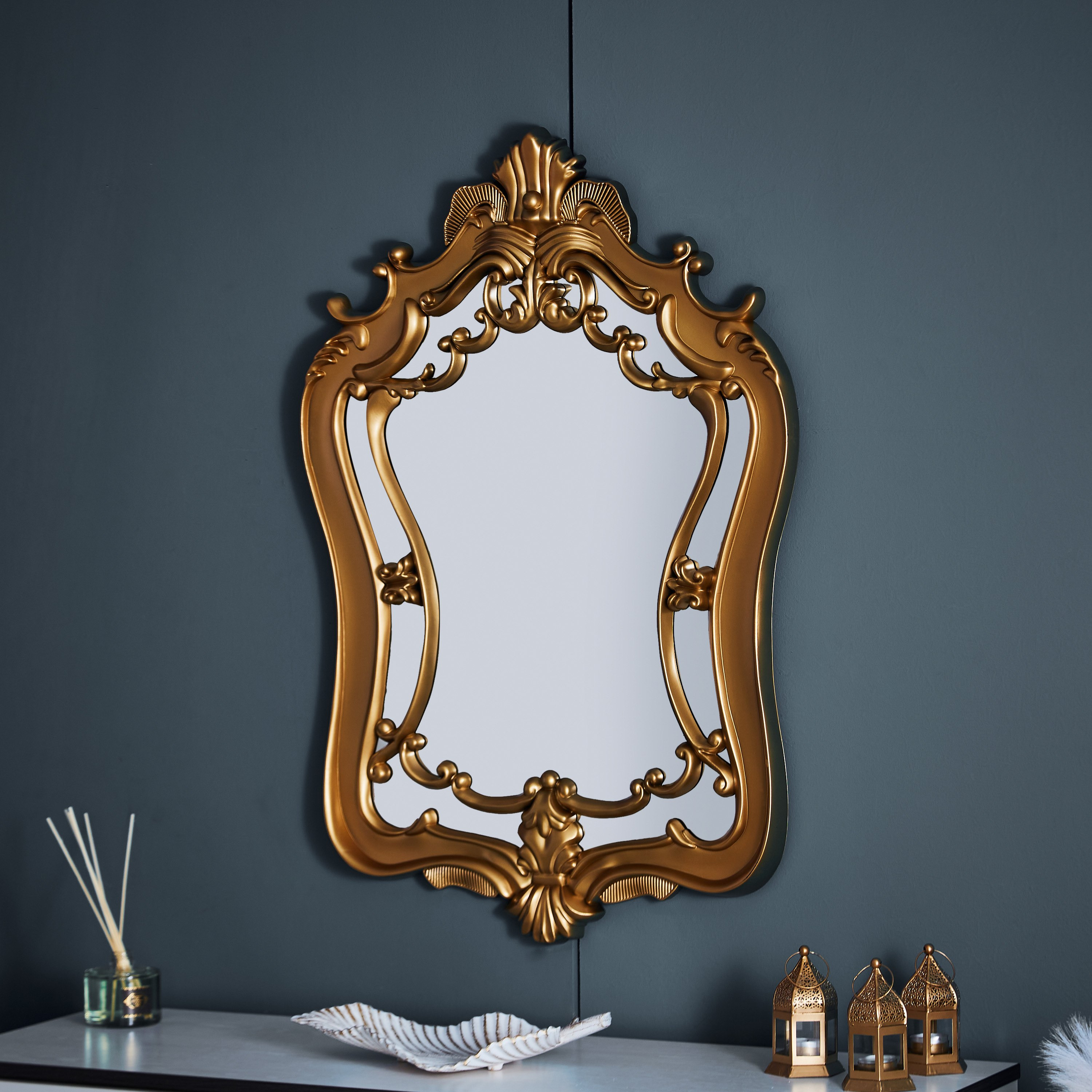 مرآة ديكور مزخرفة من زيا - 60x4x90 سم-PROMO_HB_AE_B1G1_250925-image-1
