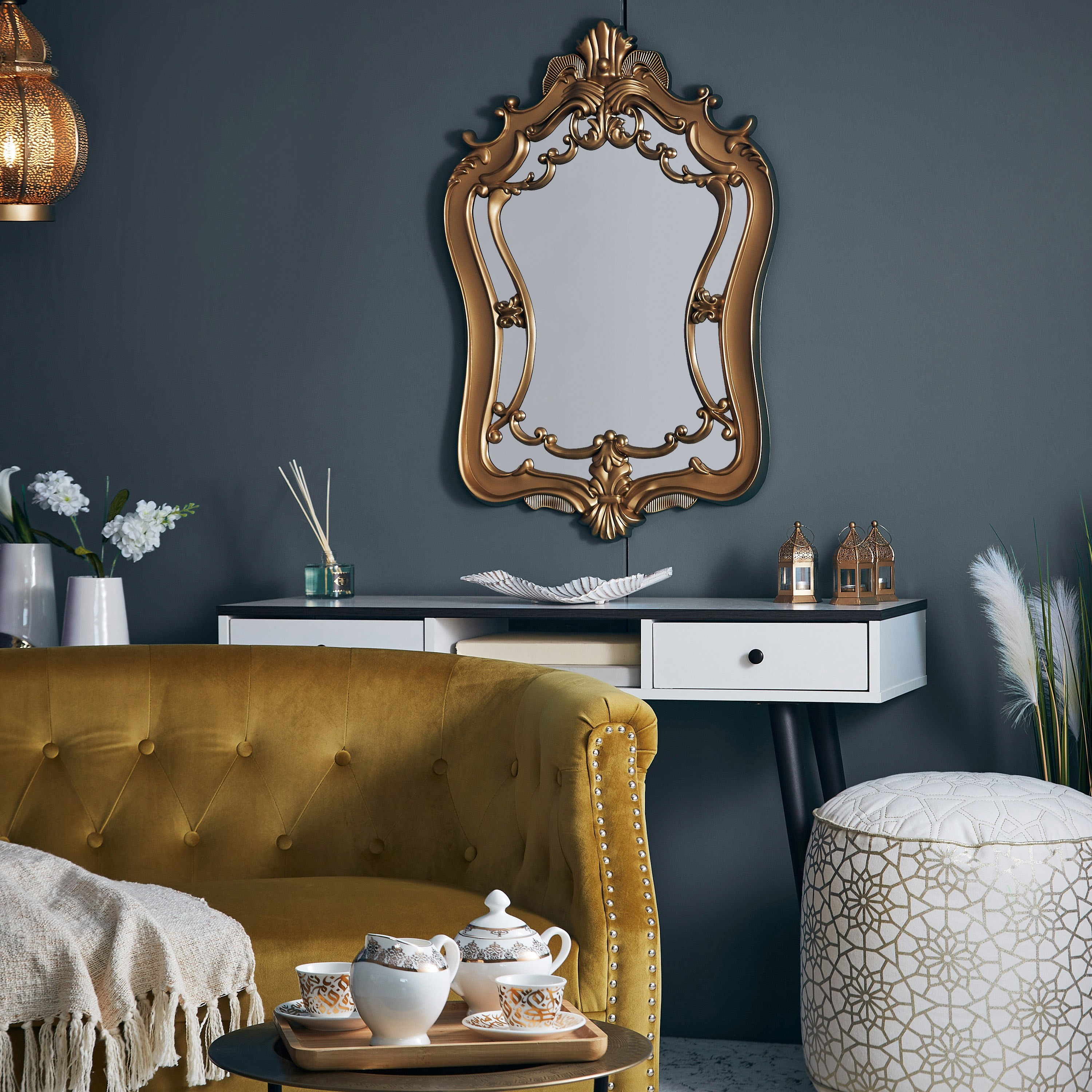 مرآة ديكور مزخرفة من زيا - 60x4x90 سم-PROMO_HB_AE_B1G1_250925-image-4