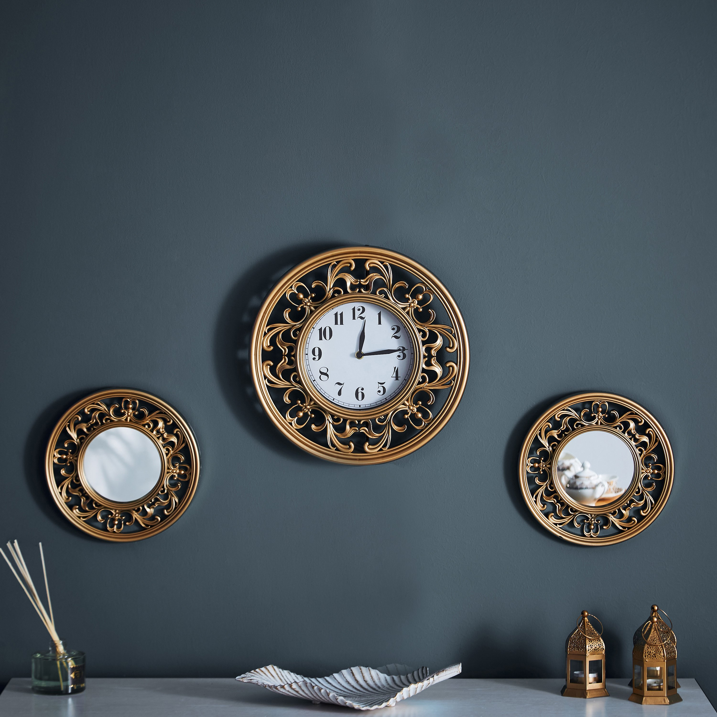 طقم مرآة وساعة من زيا - 3 قطع-PROMO_HB_AE_B1G1_250925-image-1