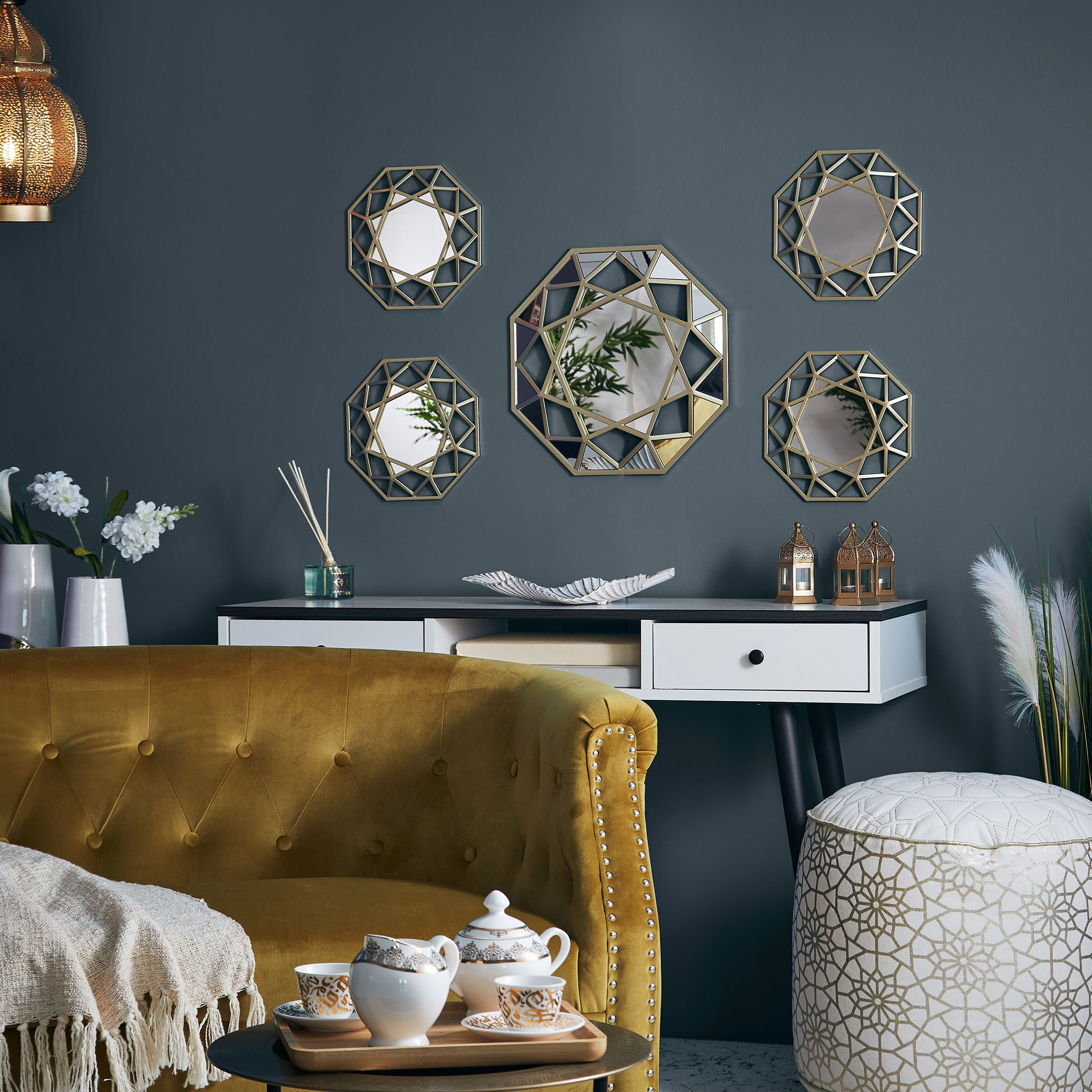Zia Decorative Mirrors - Set of 5-PROMO_HB_AE_B1G1_250925-image-4