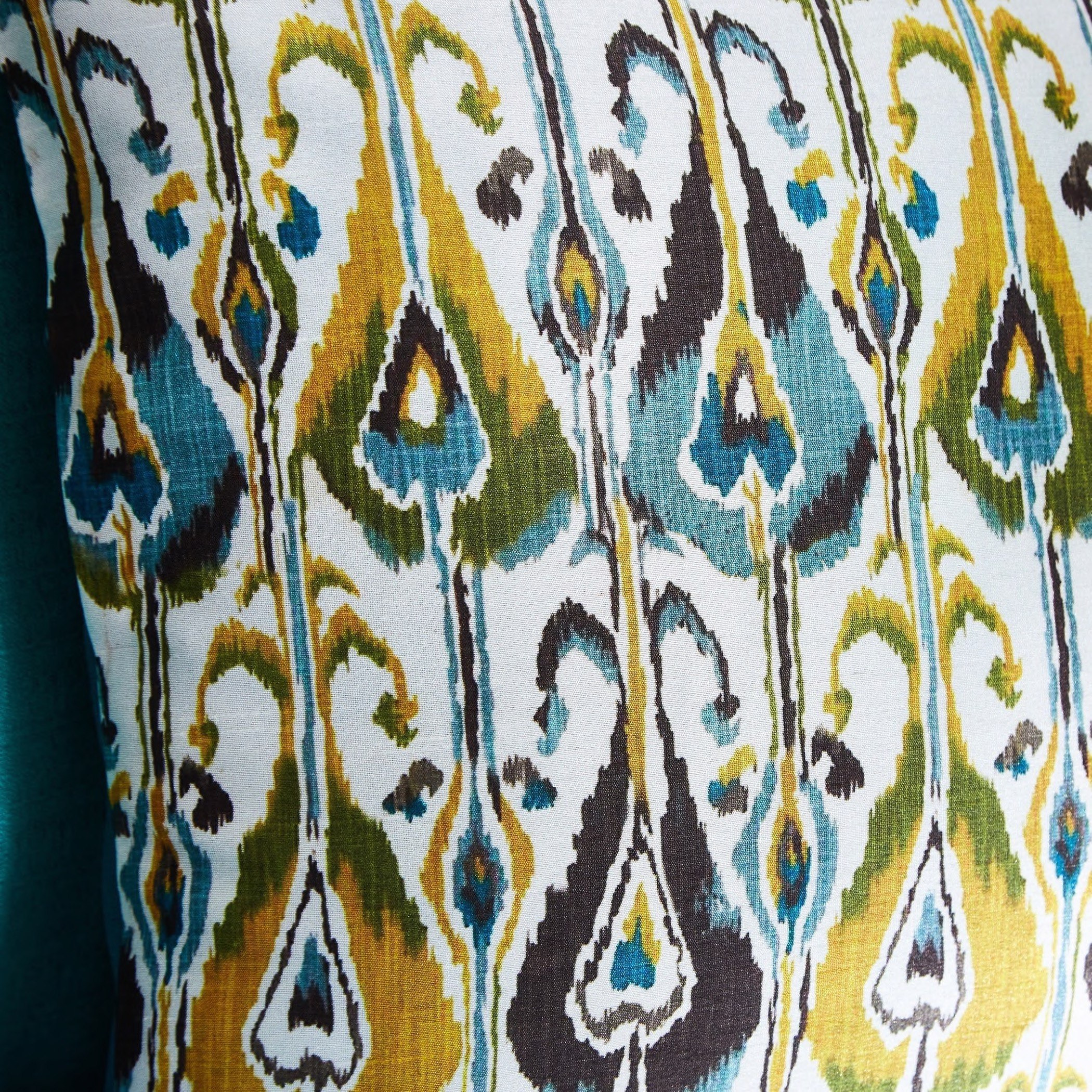 غطاء وسادة دوبيون بطبعات من إيكات - 40x40 سم-hbxhomeware-cushionsandcovers-cushioncovers-image-2