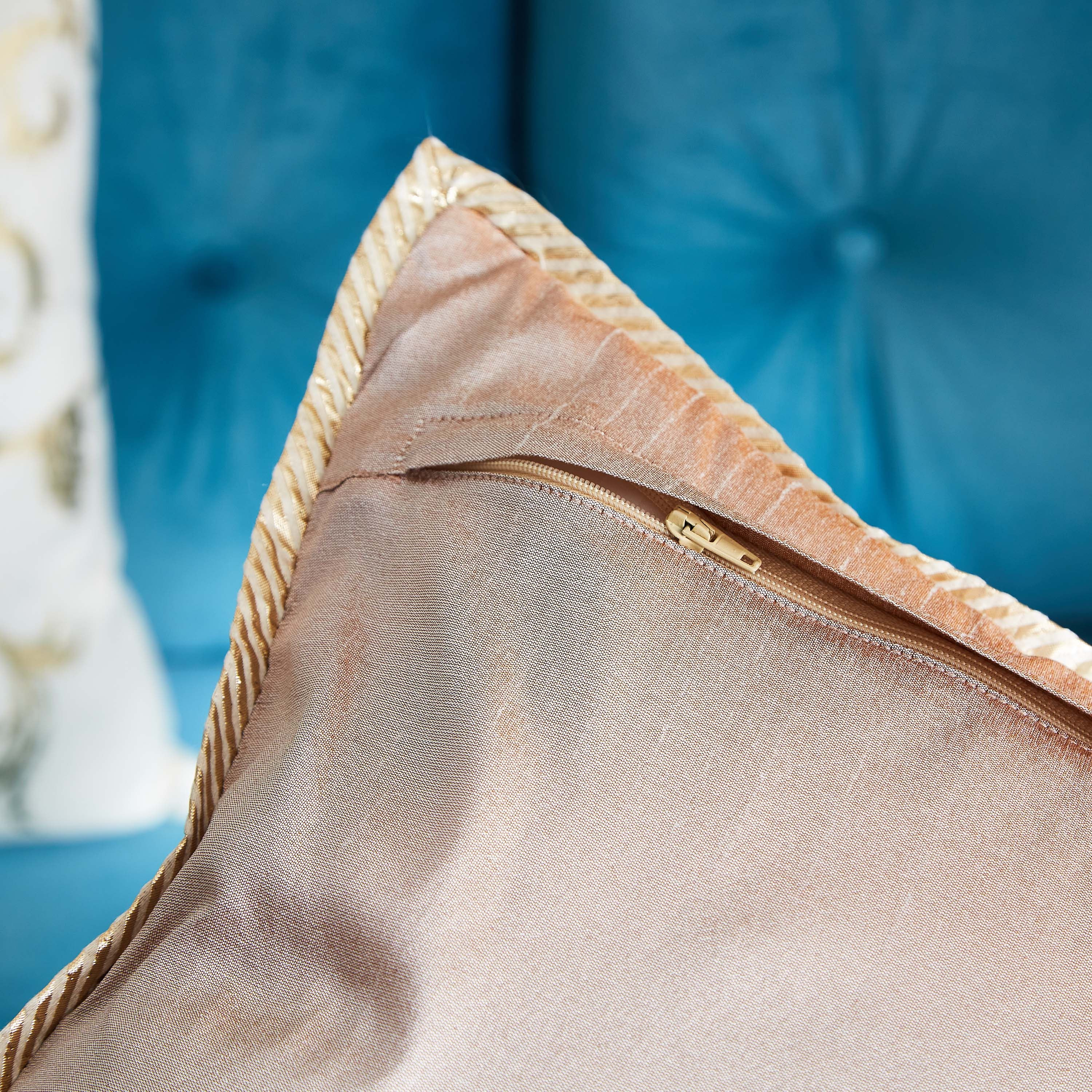 غطاء وسادة بطبعات رقائق معدنية من ليزا - 40x40 سم-hbxhomeware-cushionsandcovers-cushioncovers-image-3