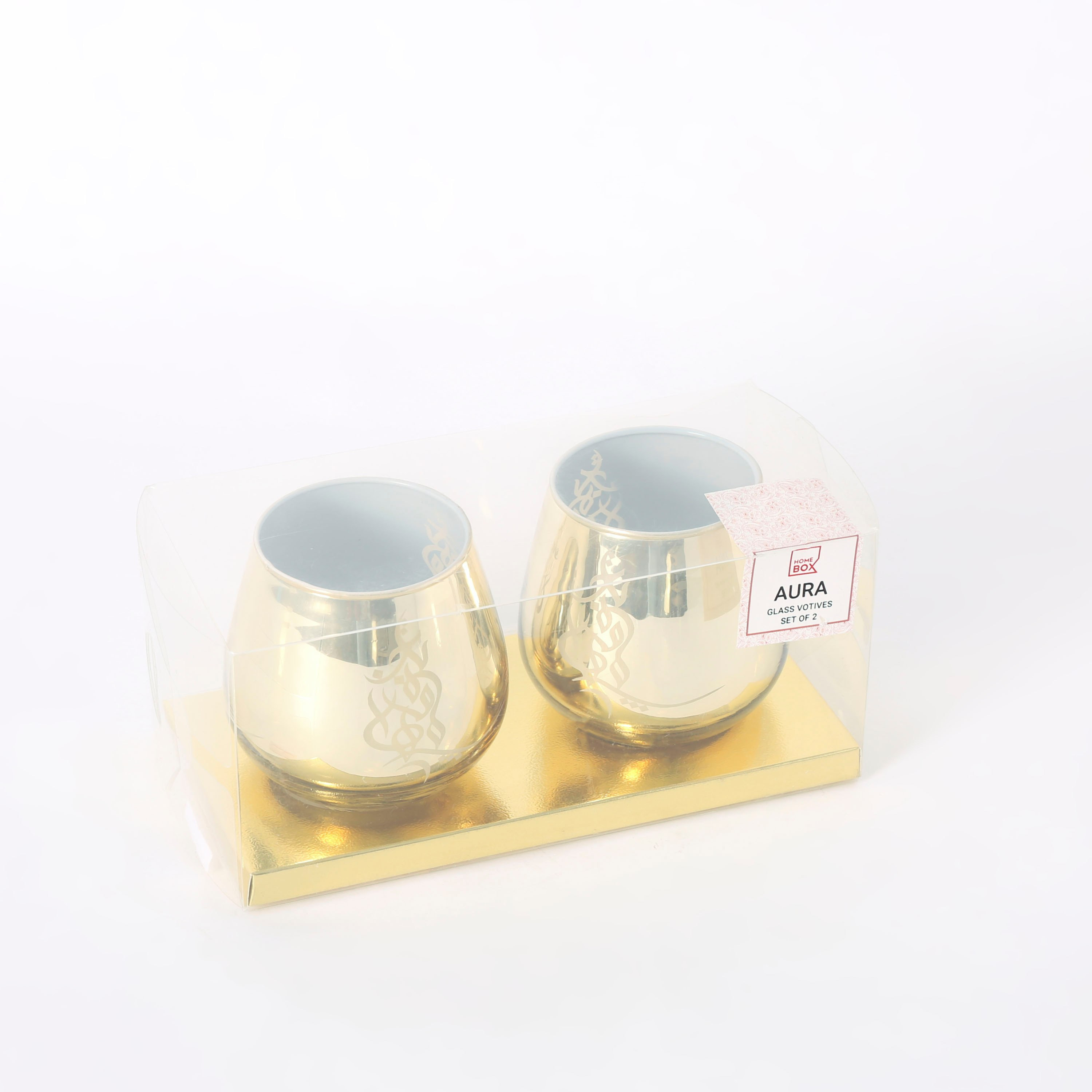 طقم حامل شموع بيضاوي قطعتين كاليجرافي من آشر-hbxlivingroom-decorandaccessories-candleholders-image-6