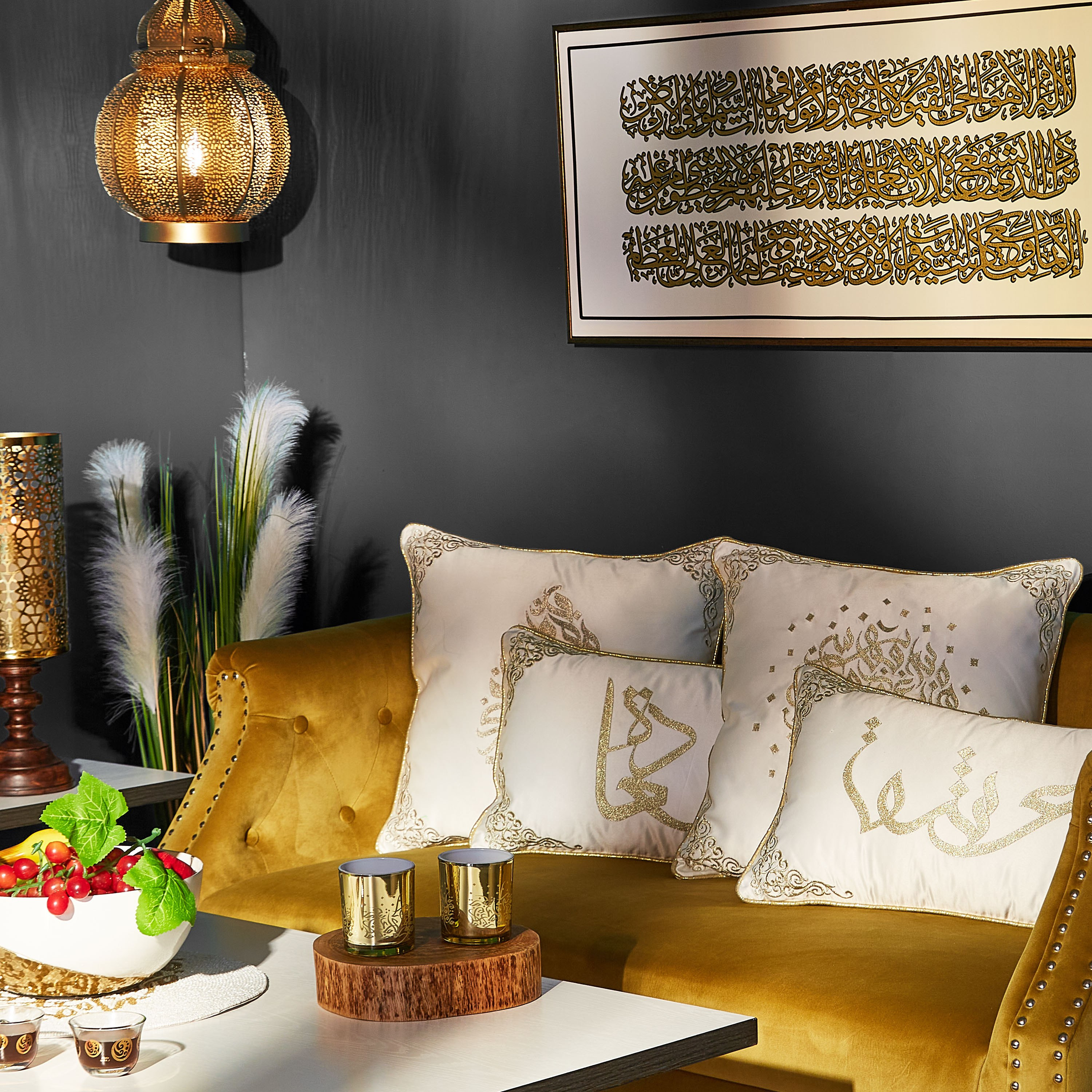 طقم حامل شموع مستقيم قطعتين كاليجرافي من آشر-hbxlivingroom-decorandaccessories-candleholders-image-5