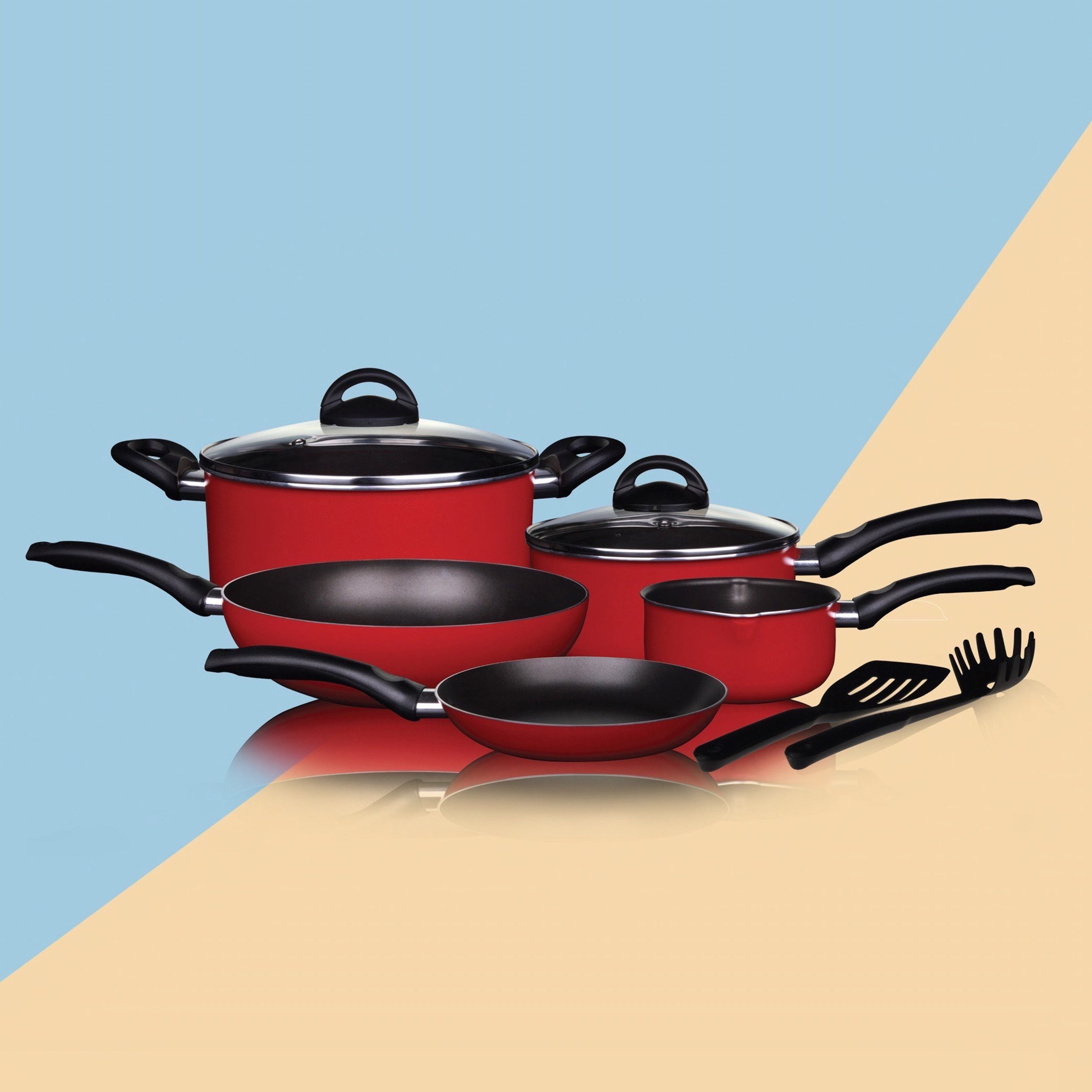 طقم أواني طهي ألومينيوم غير قابل للالتصاق من بلانيت - 9 قطع-hbxkitchen-kitchenware-foodpreparation-image-1