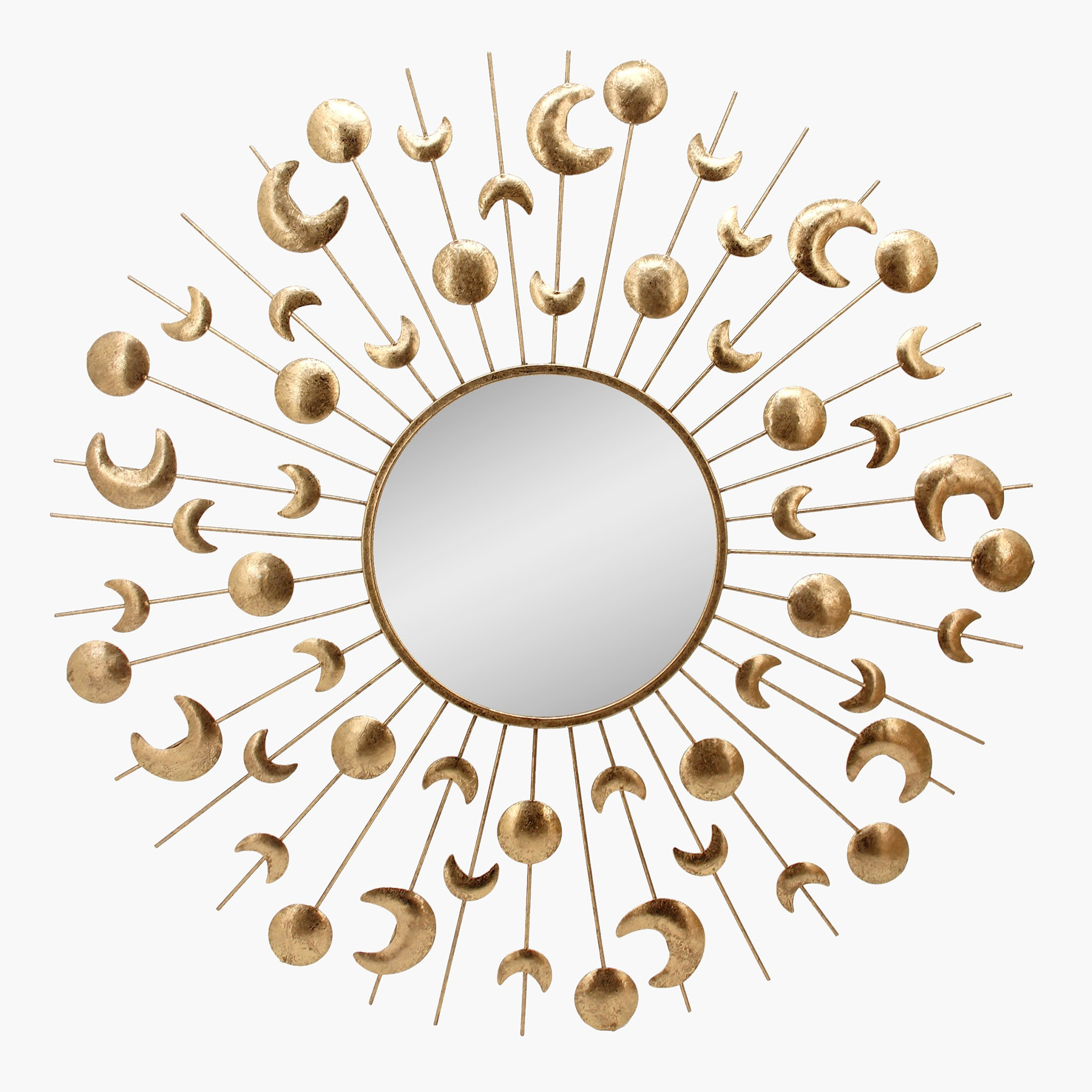 Mirage Metal Stars and Moon Mirror - 85x2 cm-hbxhomeware-hbxdecorandfurnishings-image-2