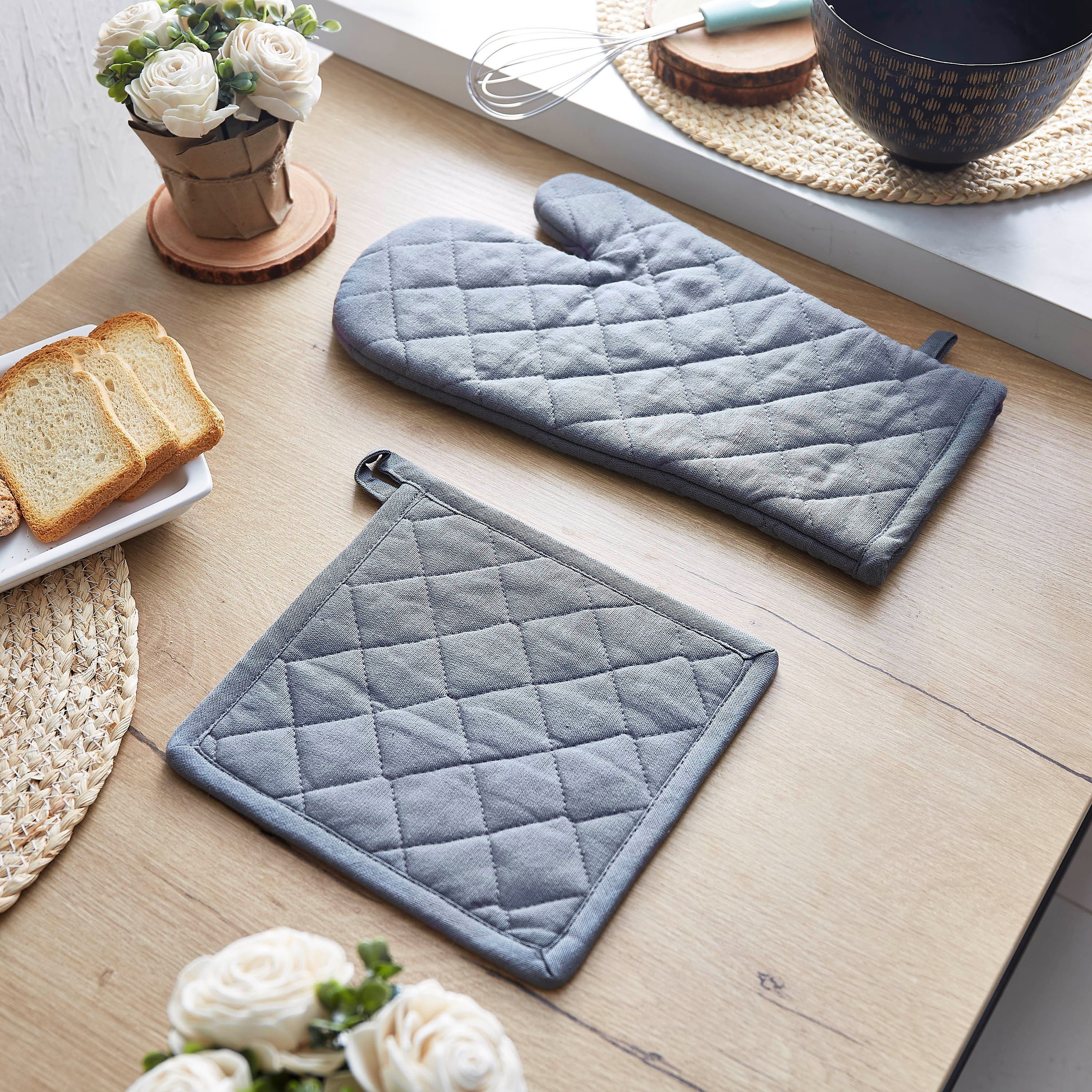 قفاز فرن سادة من أتلانتا - 18x30 سم-hbxhomeware-kitchenware-kitchenlinens-image-3