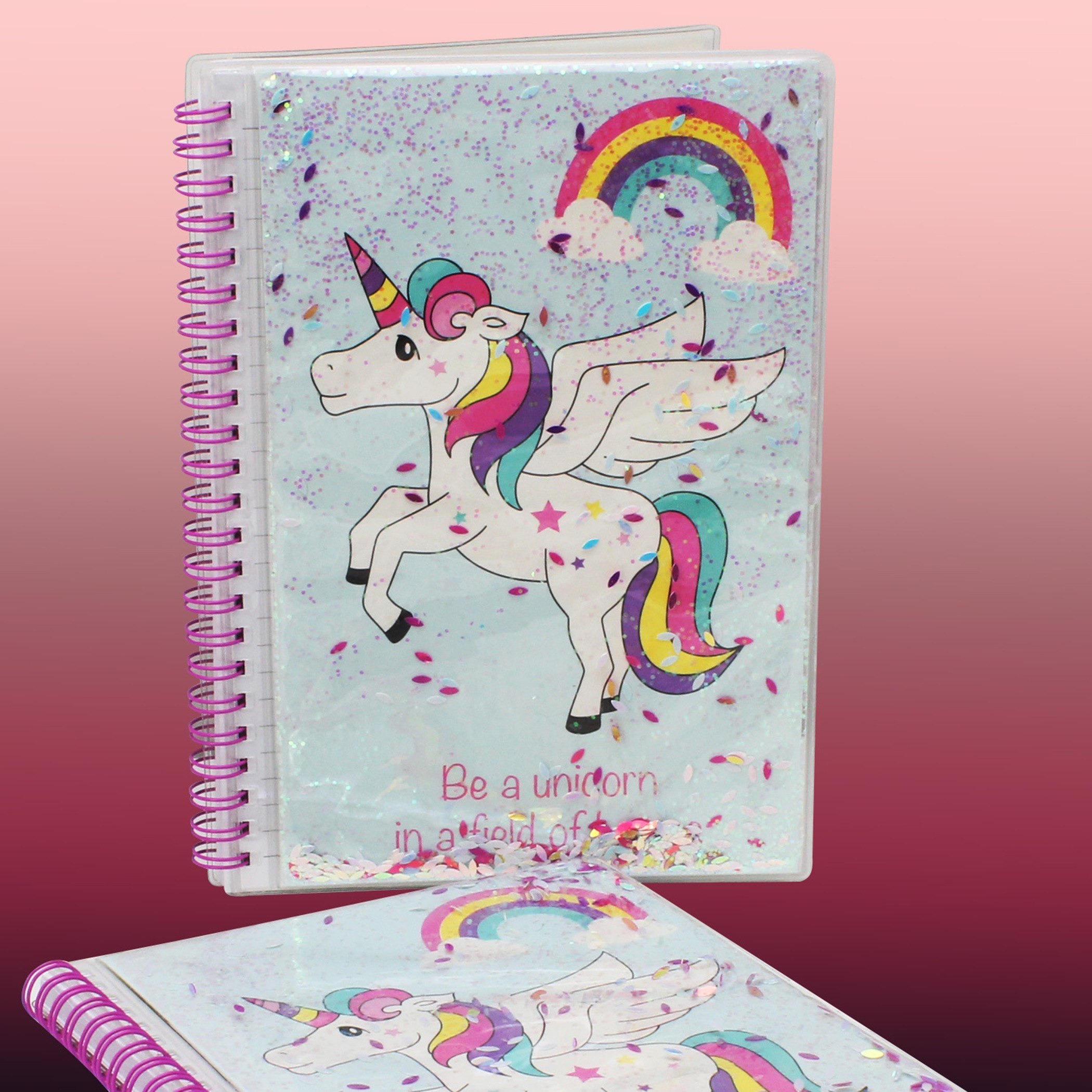 دفتر ملاحظات بتصميم يونكيورن جليتر-hbxhomeware-hbxkidsandyouth-image-2