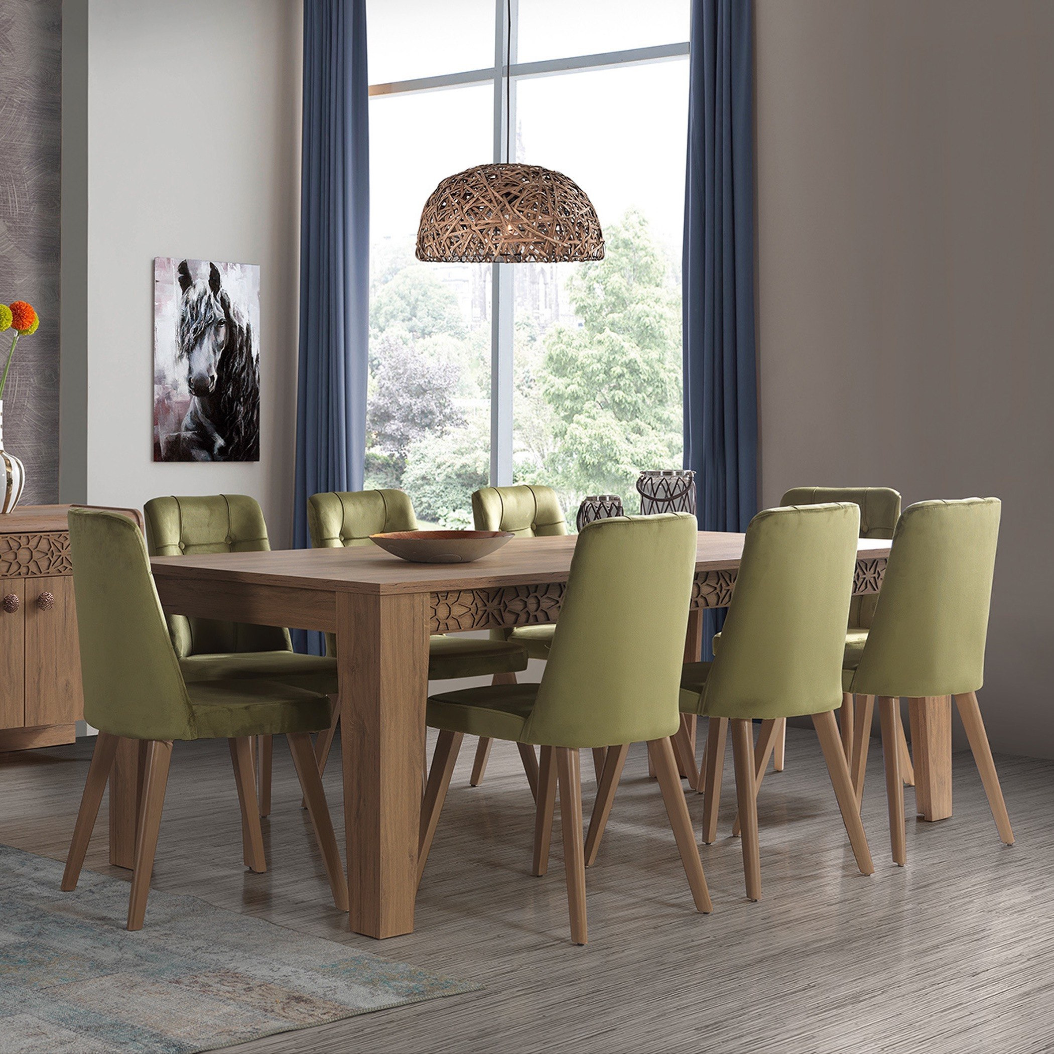 Extra large outlet dining table