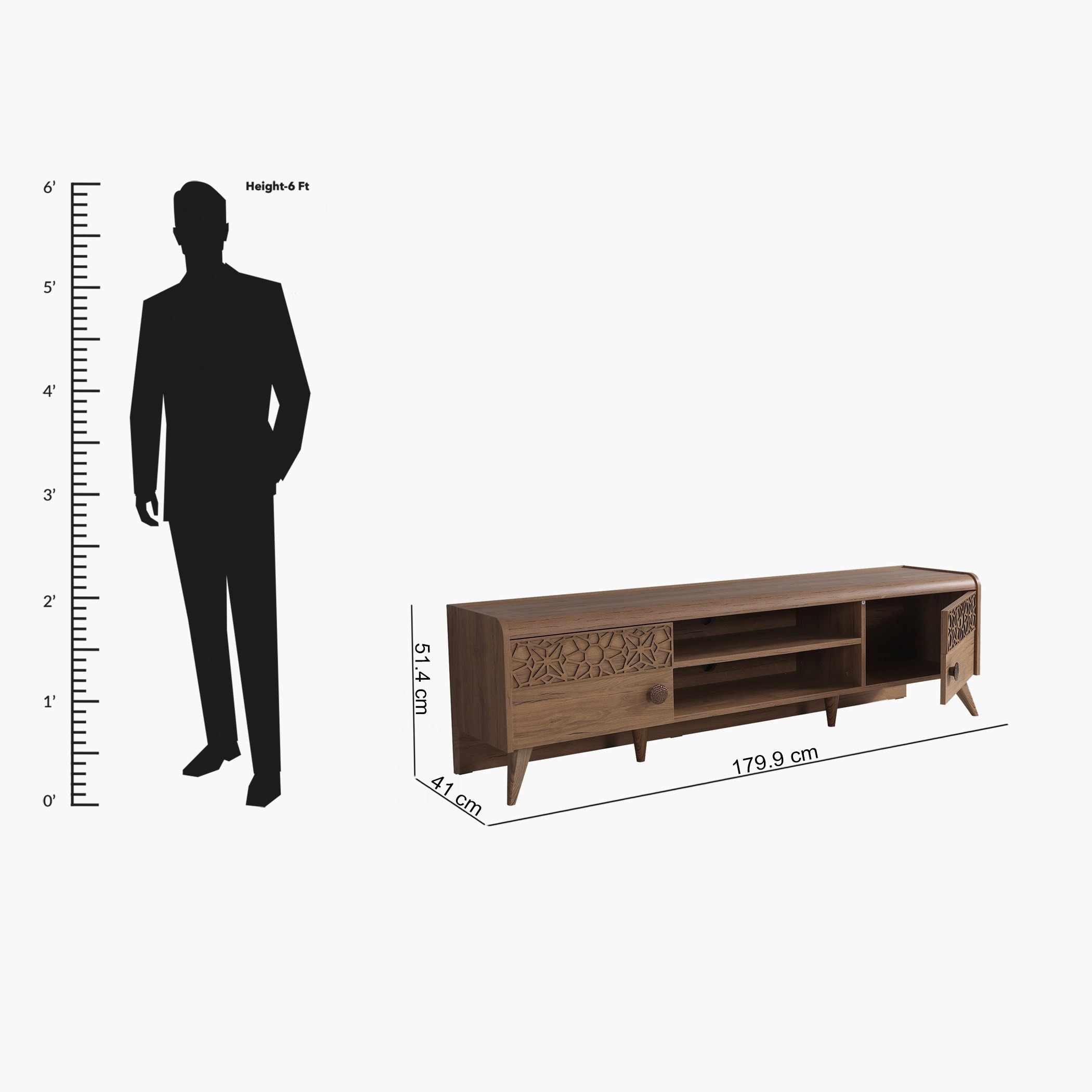 وحدة تلفزيون منخفضة للتّلفزات حتى 65 بوصة من بلومينغديل-hbxlivingroom-mediaunitsandstorage-tvunits-image-6