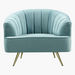 Melrose 1-Seater Velvet Sofa-Armchairs-thumbnailMobile-4
