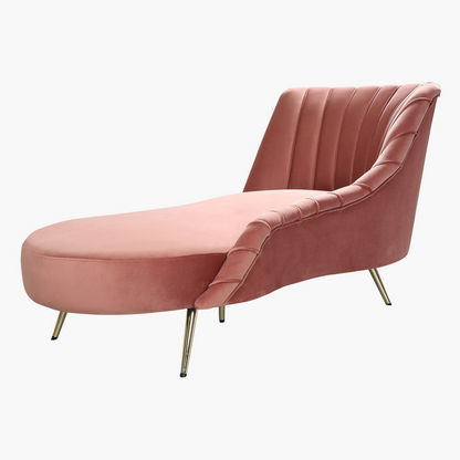 Melrose Velvet Chaise