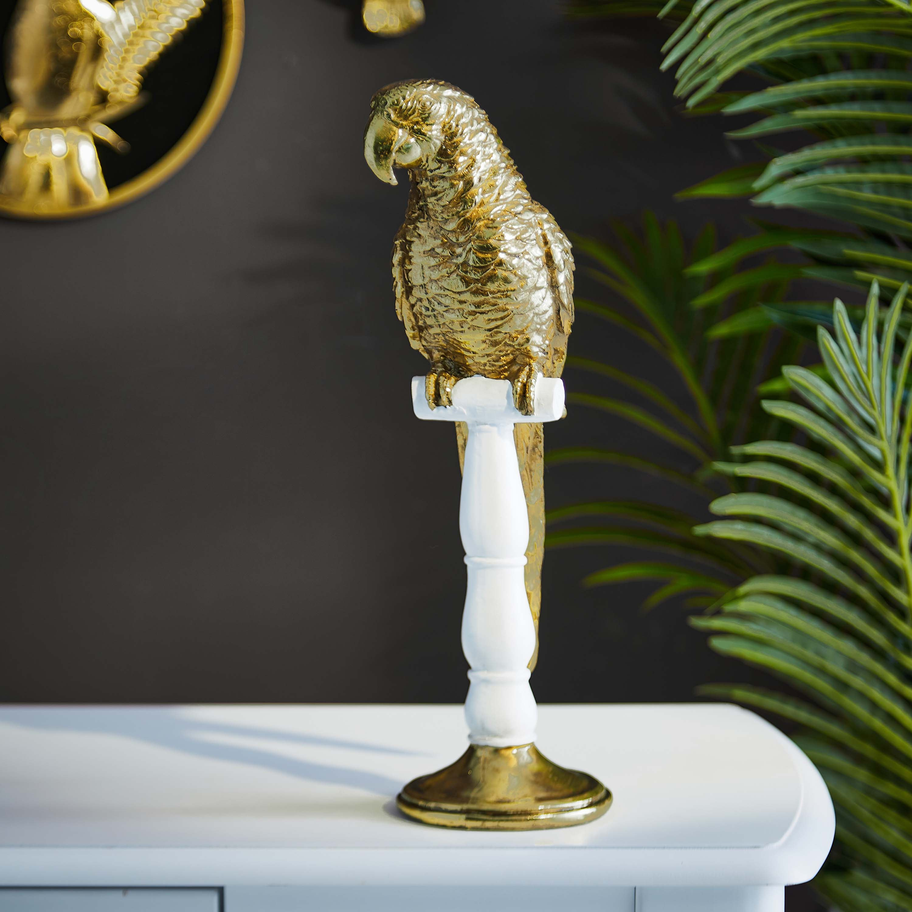 ببغاء بولي ريزين من لاتين-hbxhomeware-homedecor-figurinesandornaments-image-1
