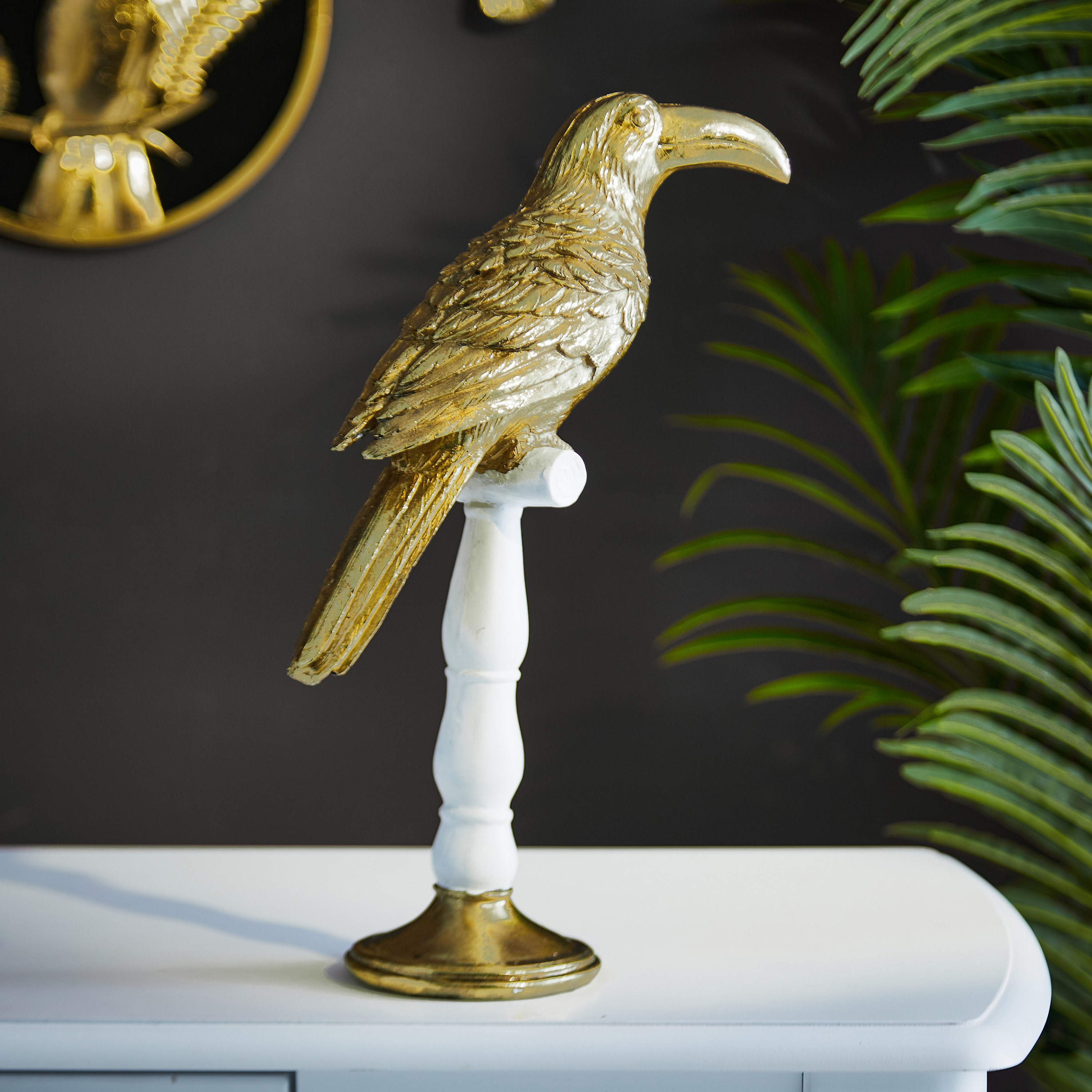 تمثال توكان بولي ريزين مع حامل من لاتين-hbxhomeware-homedecor-figurinesandornaments-image-2