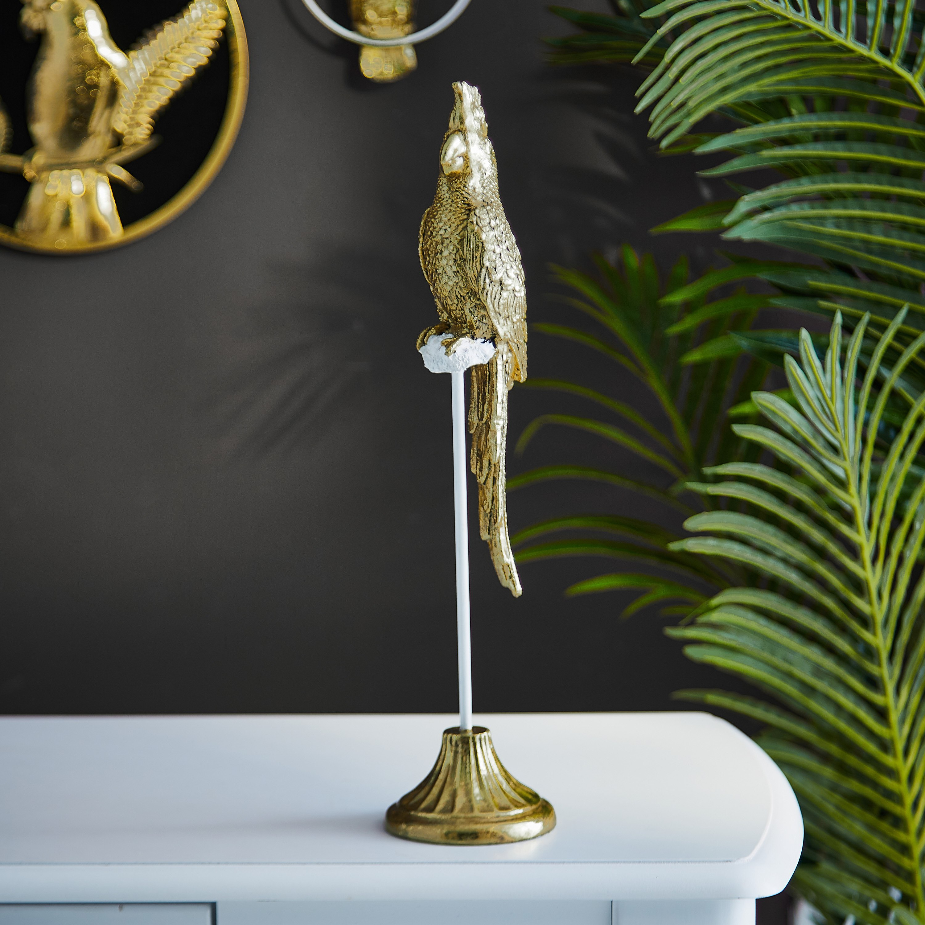 ببغاء بولي ريزين من لاتين-hbxhomeware-homedecor-figurinesandornaments-image-1