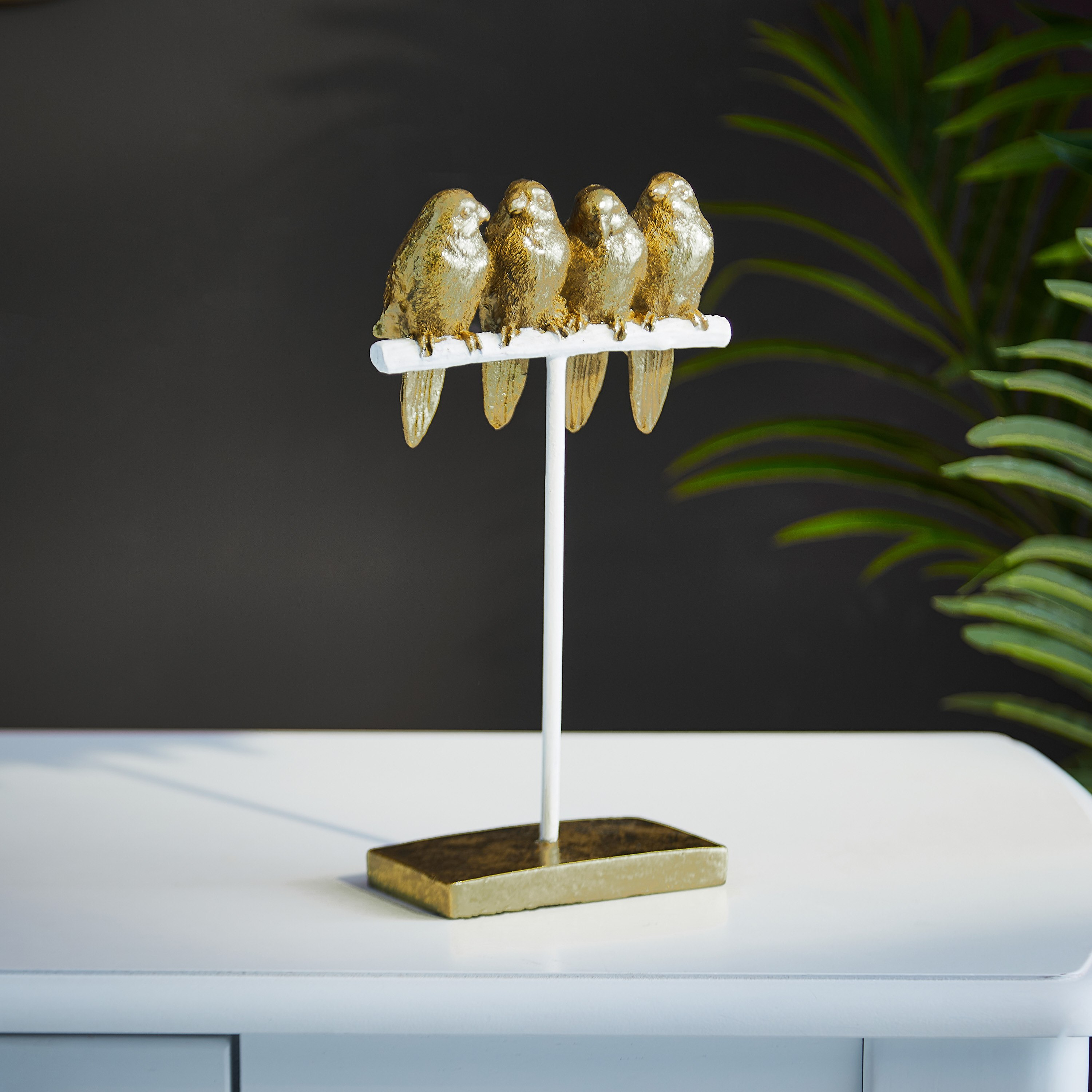 تمثال 4 طيور مغردة بولي ريزين على حامل من لاتين-hbxhomeware-homedecor-figurinesandornaments-image-1