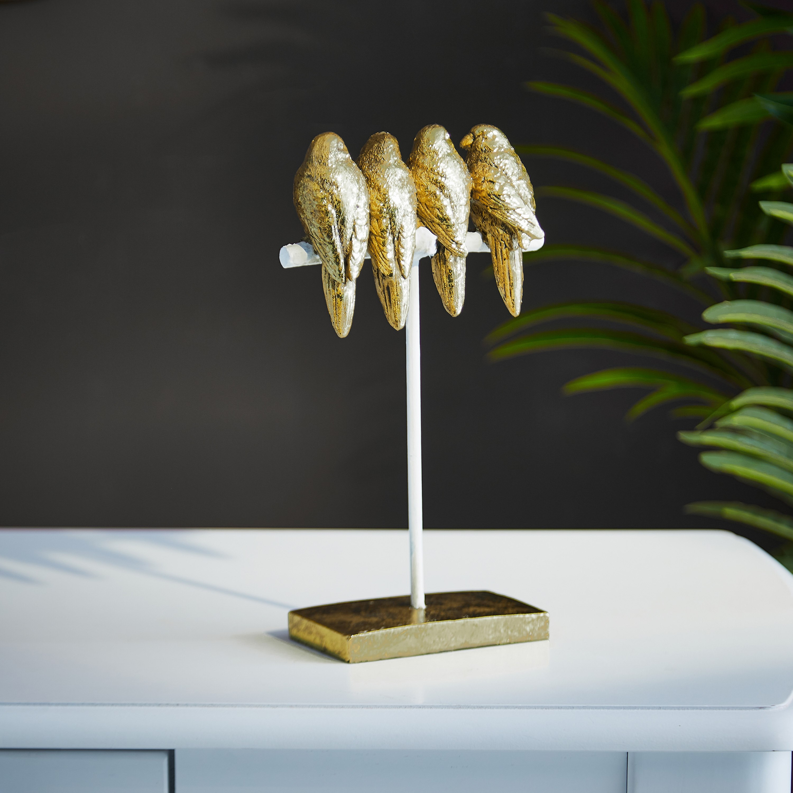 تمثال 4 طيور مغردة بولي ريزين على حامل من لاتين-hbxhomeware-homedecor-figurinesandornaments-image-2