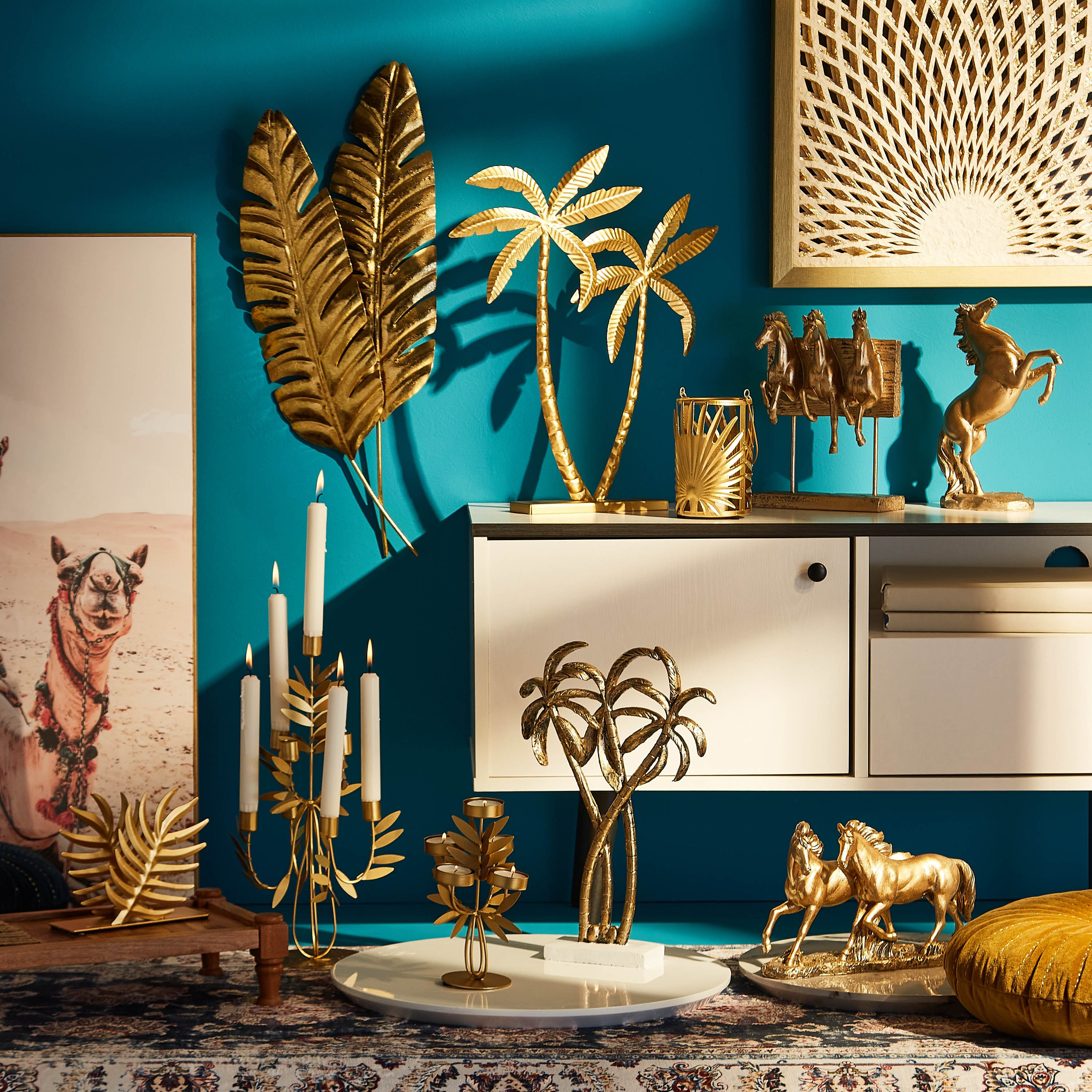 حامل شموع معدني من لاتين-hbxlivingroom-decorandaccessories-candleholders-image-4