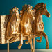 Latin Polyresin 3 Galloping Horse-Figurines and Ornaments-thumbnailMobile-2