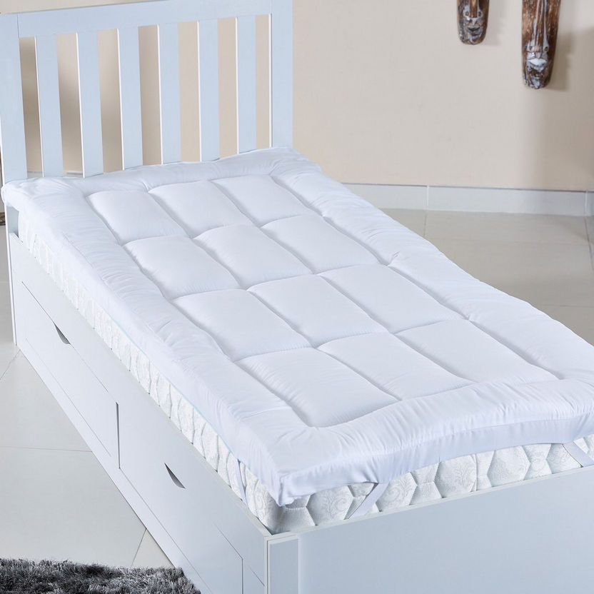 Hilton Single Mattress Topper - 90x200 cm-Protectors and Toppers-image-0