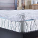 Hilton Queen Size Mattress Topper - 150x200 cm-Protectors and Toppers-thumbnail-1