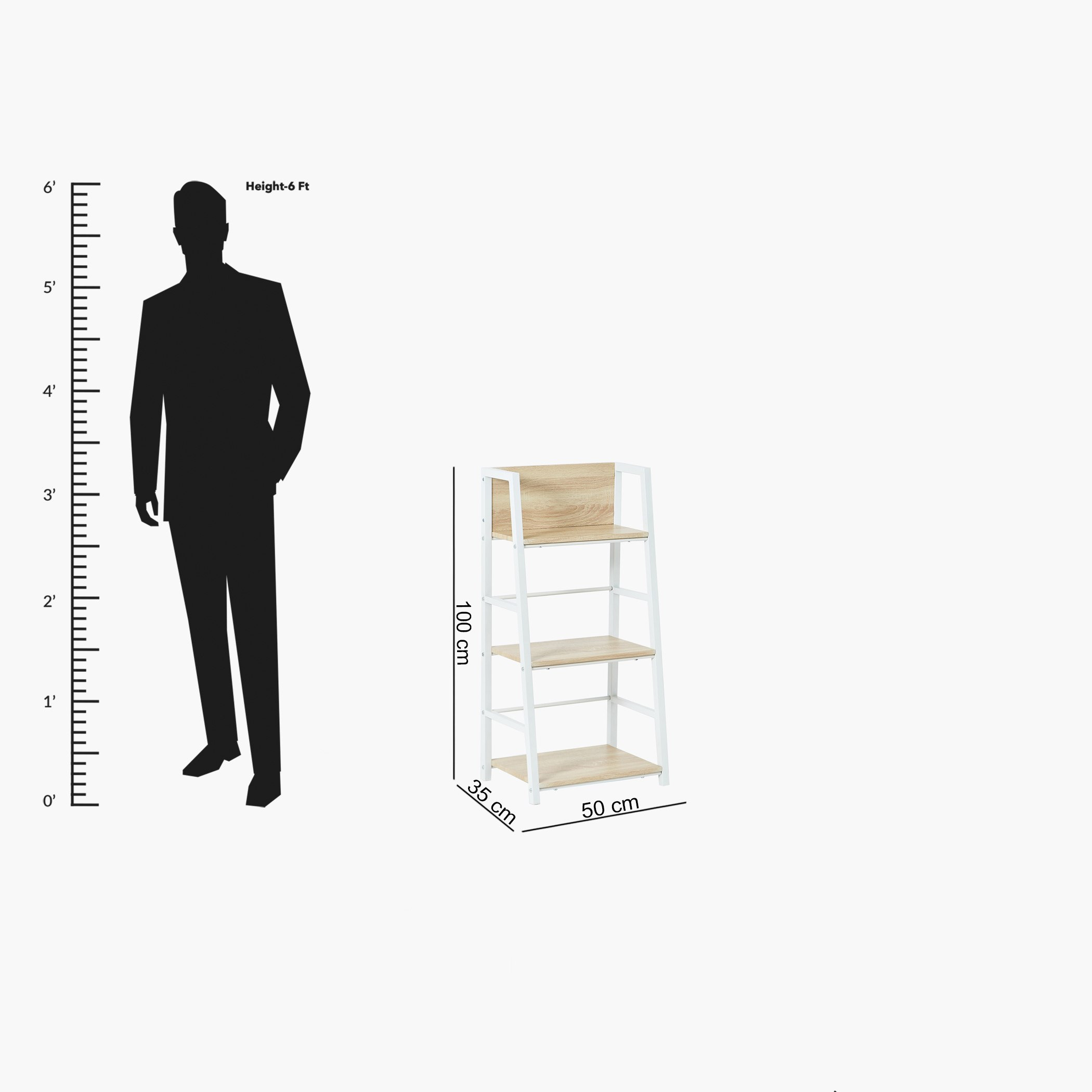 خزانة كتب للدراسة مع مكتب دراسة وكرسي من زيوس - طقم من 3 قطع-hbxfurniture-office-desks-image-12