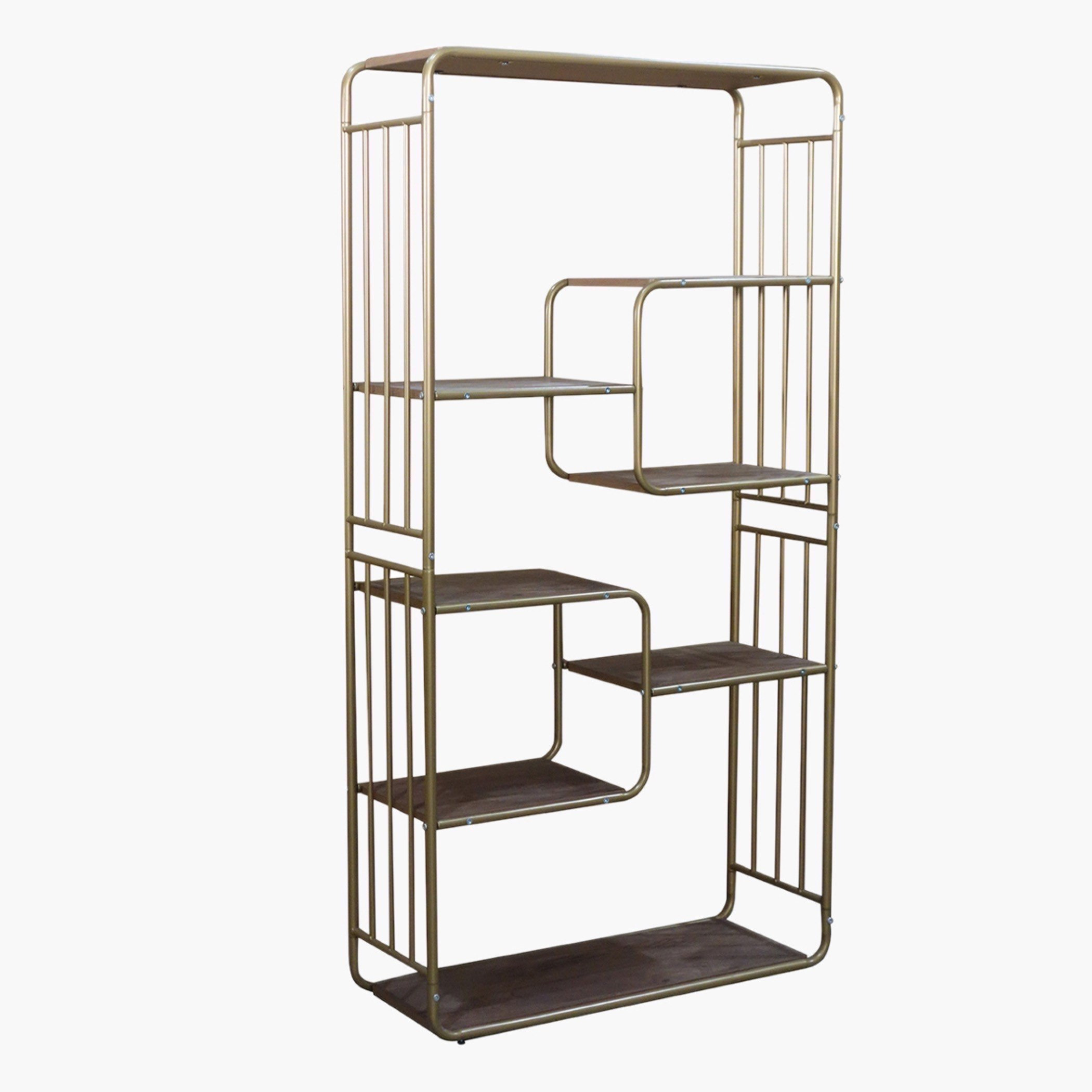 خزانة كتب 7 أرفف من سيلفانا-hbxfurniture-office-bookcases-image-2