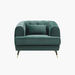 Alison 1-Seater Velvet Sofa with Cushion-Sofas-thumbnail-1