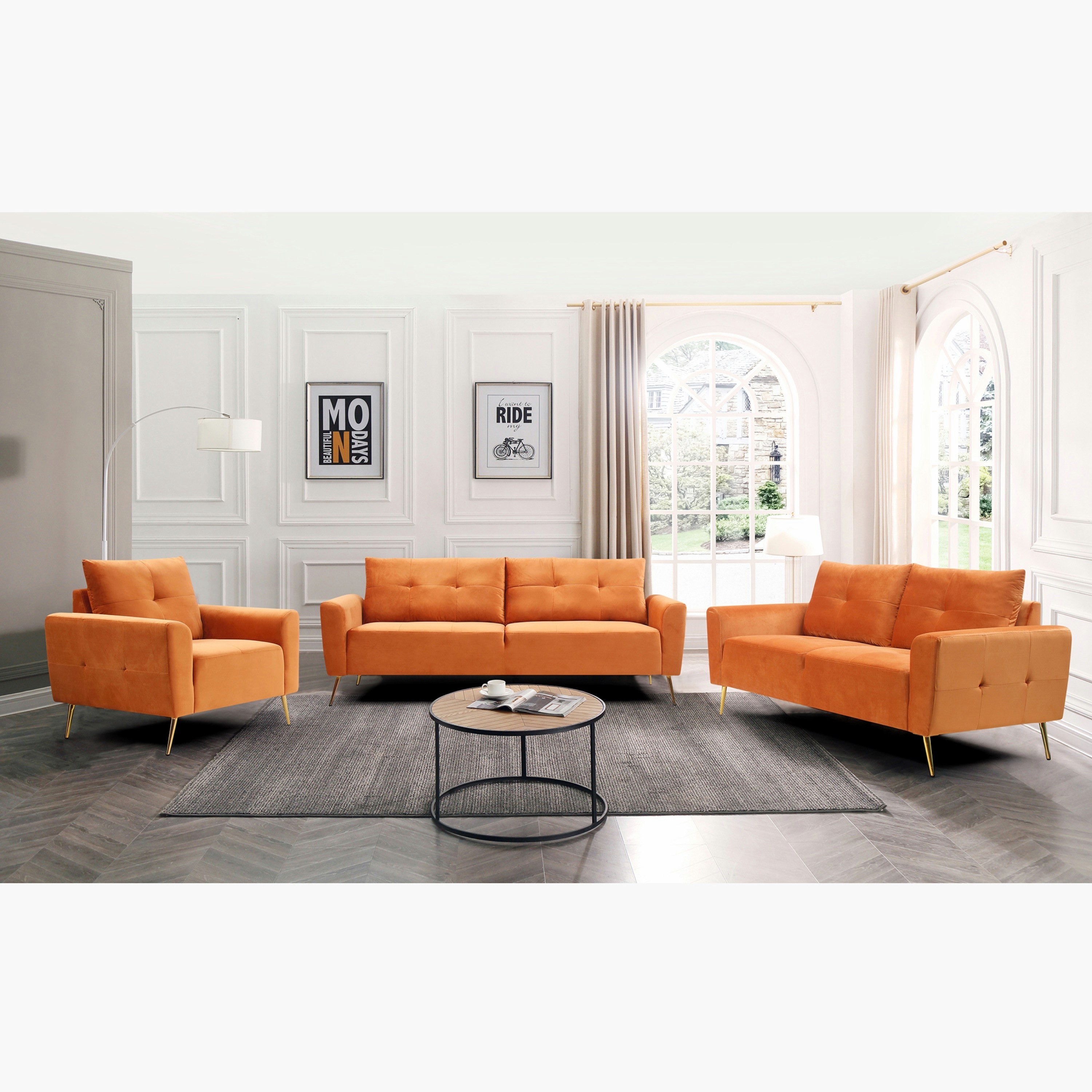 كنبة مخمليّة مقعد واحد من تورين-hbxlivingroom-sofasandarmchairs-sofas-image-4