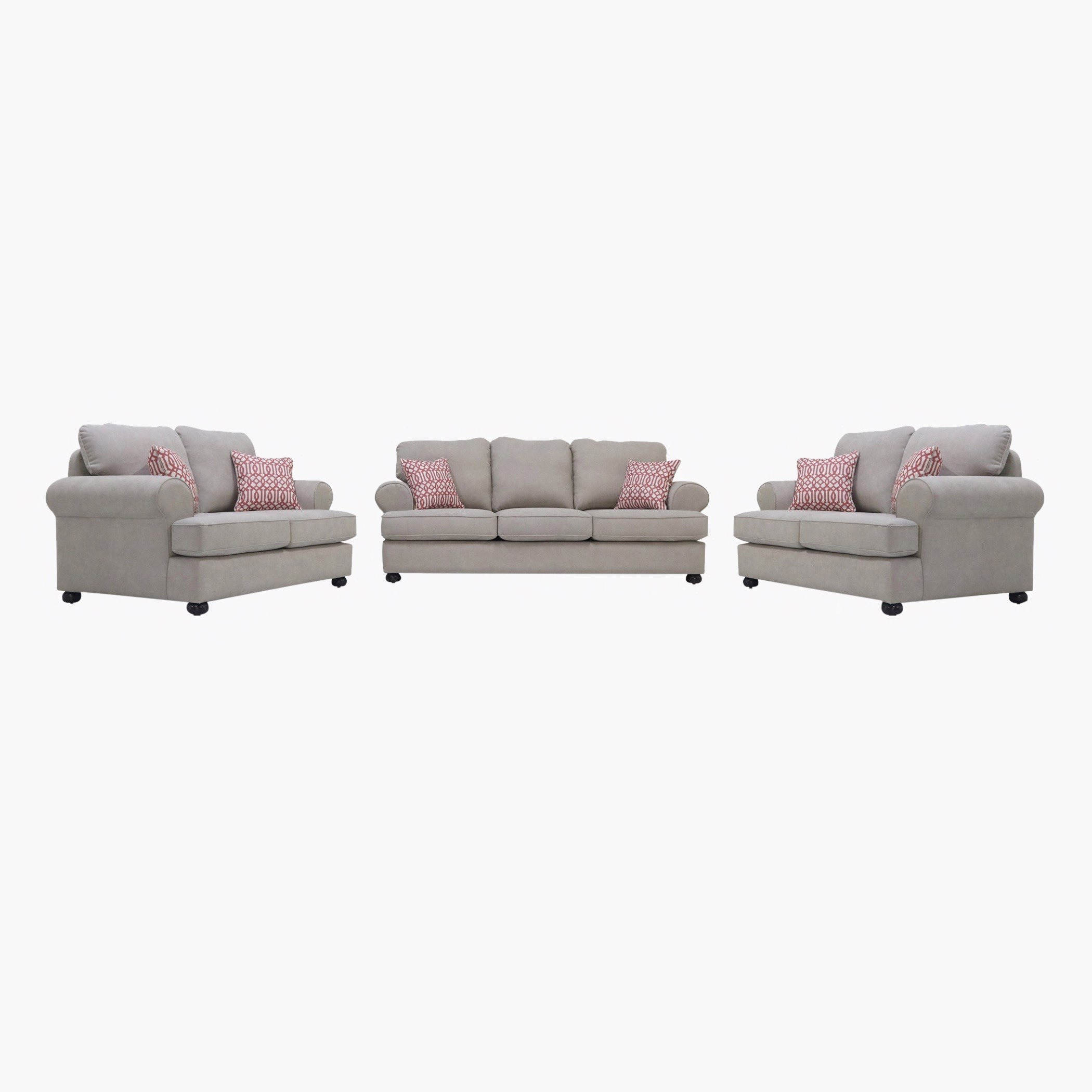 طقم كنب قماشي 3+2+2 مقاعد مع 6 وسائد من دوناتيلا-hbxlivingroom-sofasandarmchairs-sofas-image-1