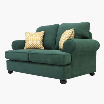 Donatella 3+2+1+1 Seater Fabric Sofa Set with 6 Cushions