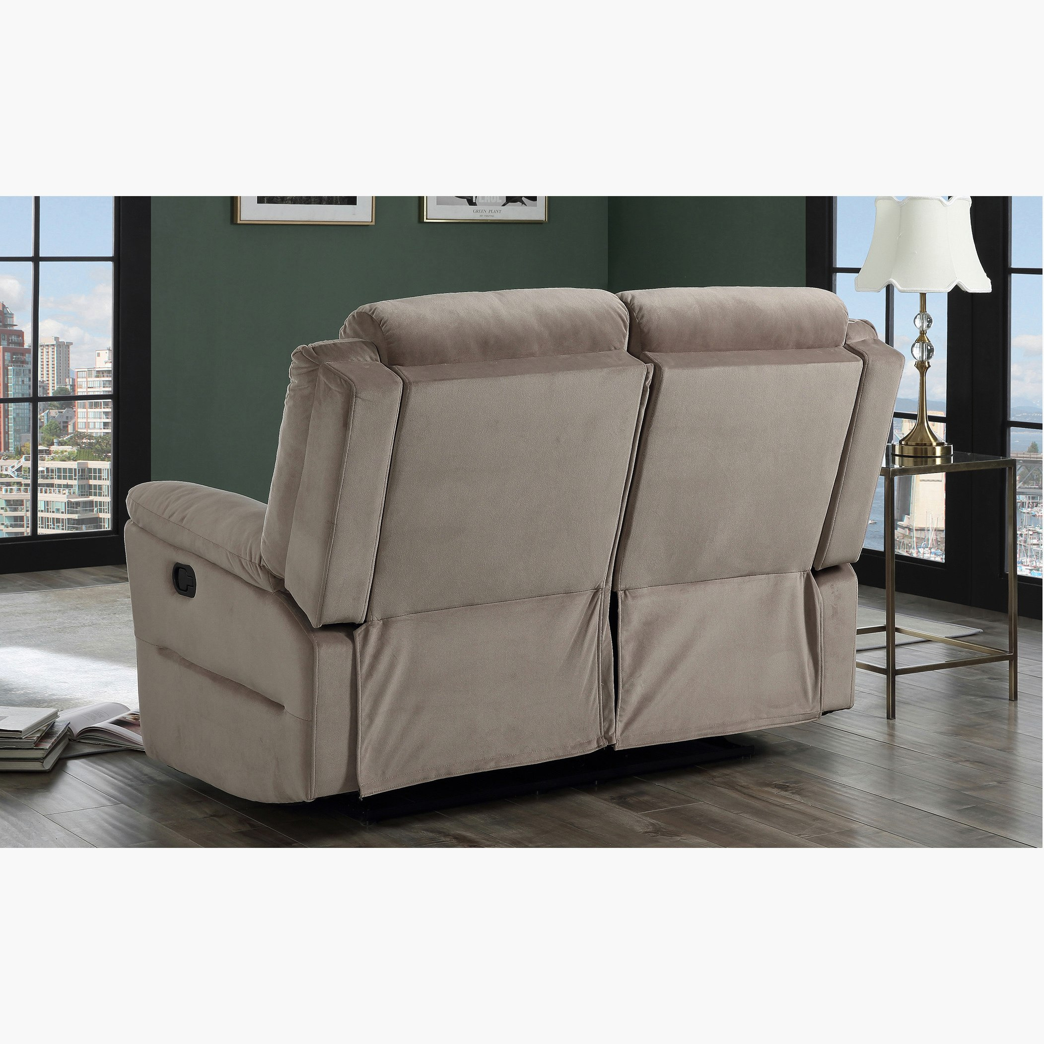 كنبة استرخاء مخمليّة مقعدين من ييل-hbxlivingroom-sofasandarmchairs-sofas-image-3
