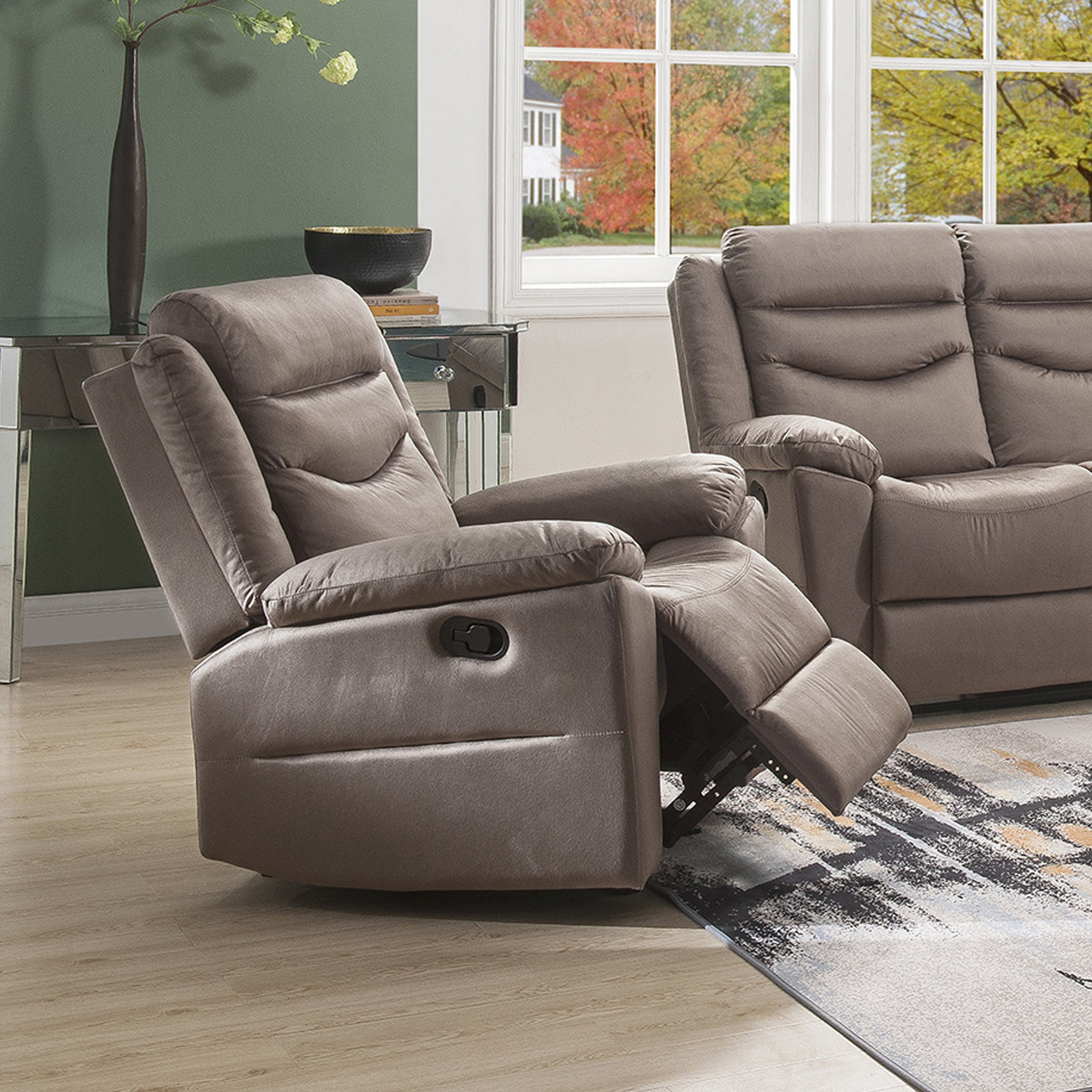 كنبة استرخاء مخمليّة مقعد واحد من ييل-hbxfurniture-livingroom-sofasandsofasets-image-1