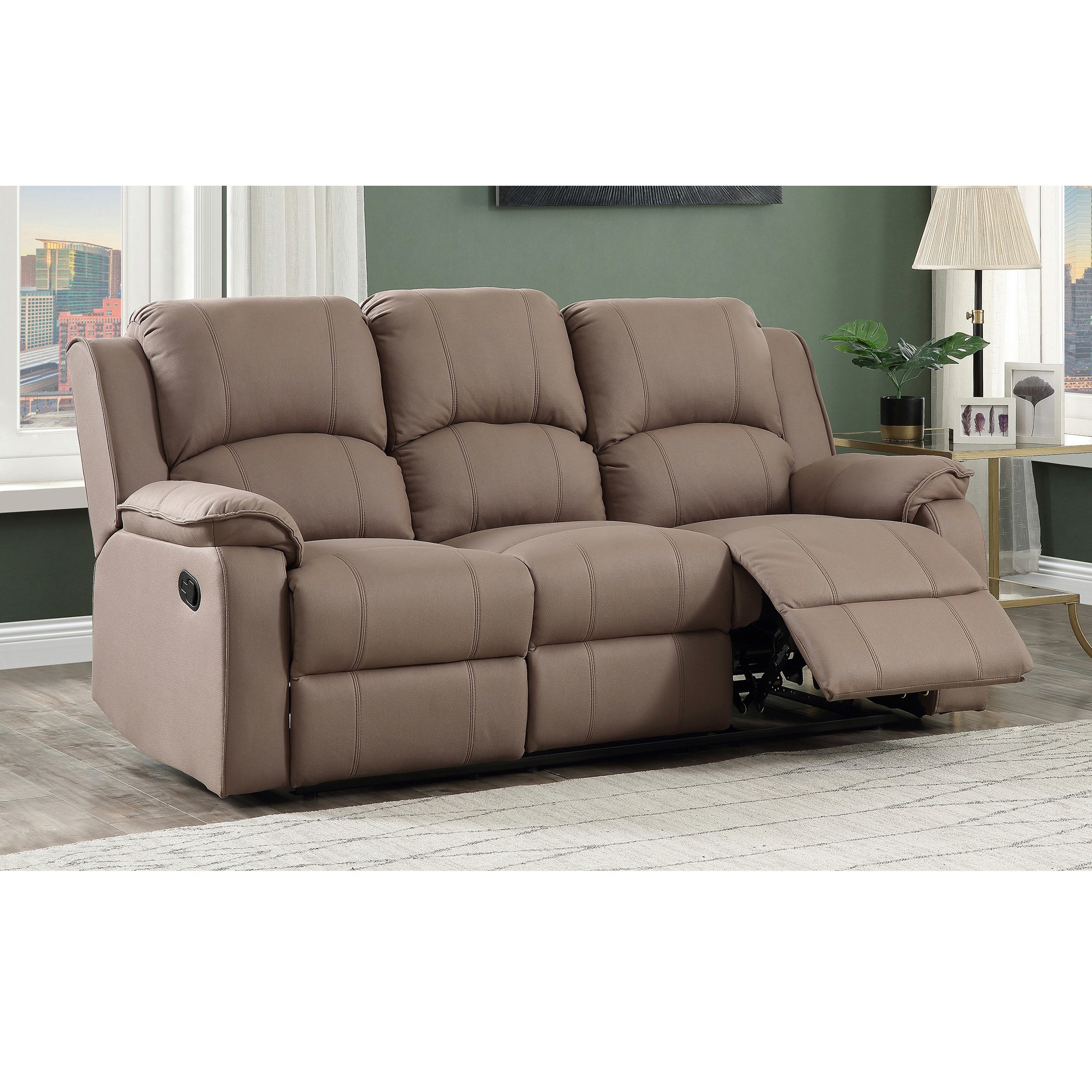 كنبة استرخاء قماشيّة شبه جلد 3 مقاعد من هارفارد-hbxlivingroom-sofasandarmchairs-sofas-image-2