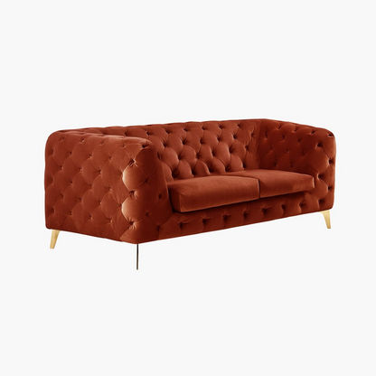 Carolina 2-Seater Velvet Tufted Sofa