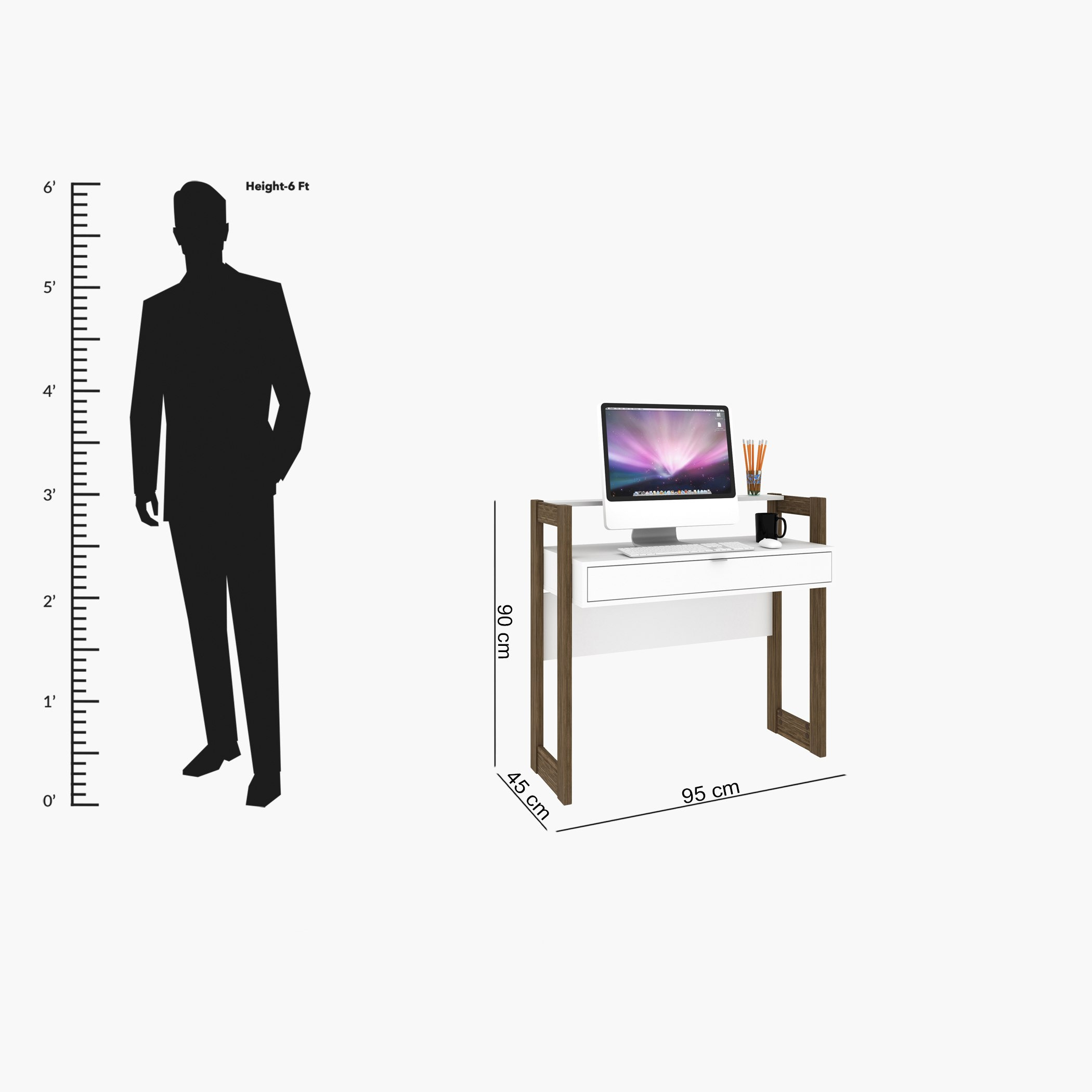 مكتب دراسة بدرج من مالتا-hbxfurniture-office-desks-image-12