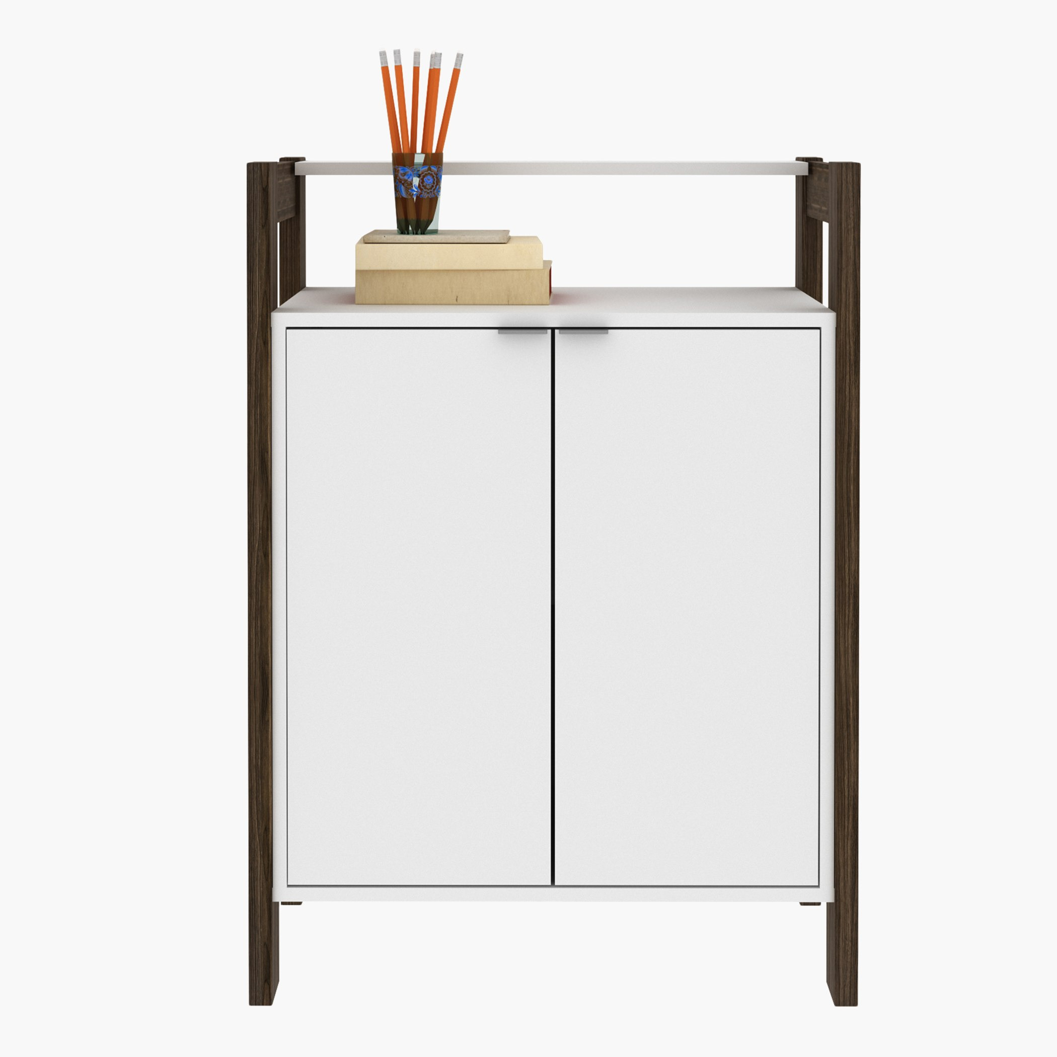 خزانة متعددة الاستخدامات ببابين من مالتا-hbxfurniture-diningroom-buffetsandsideboards-image-2