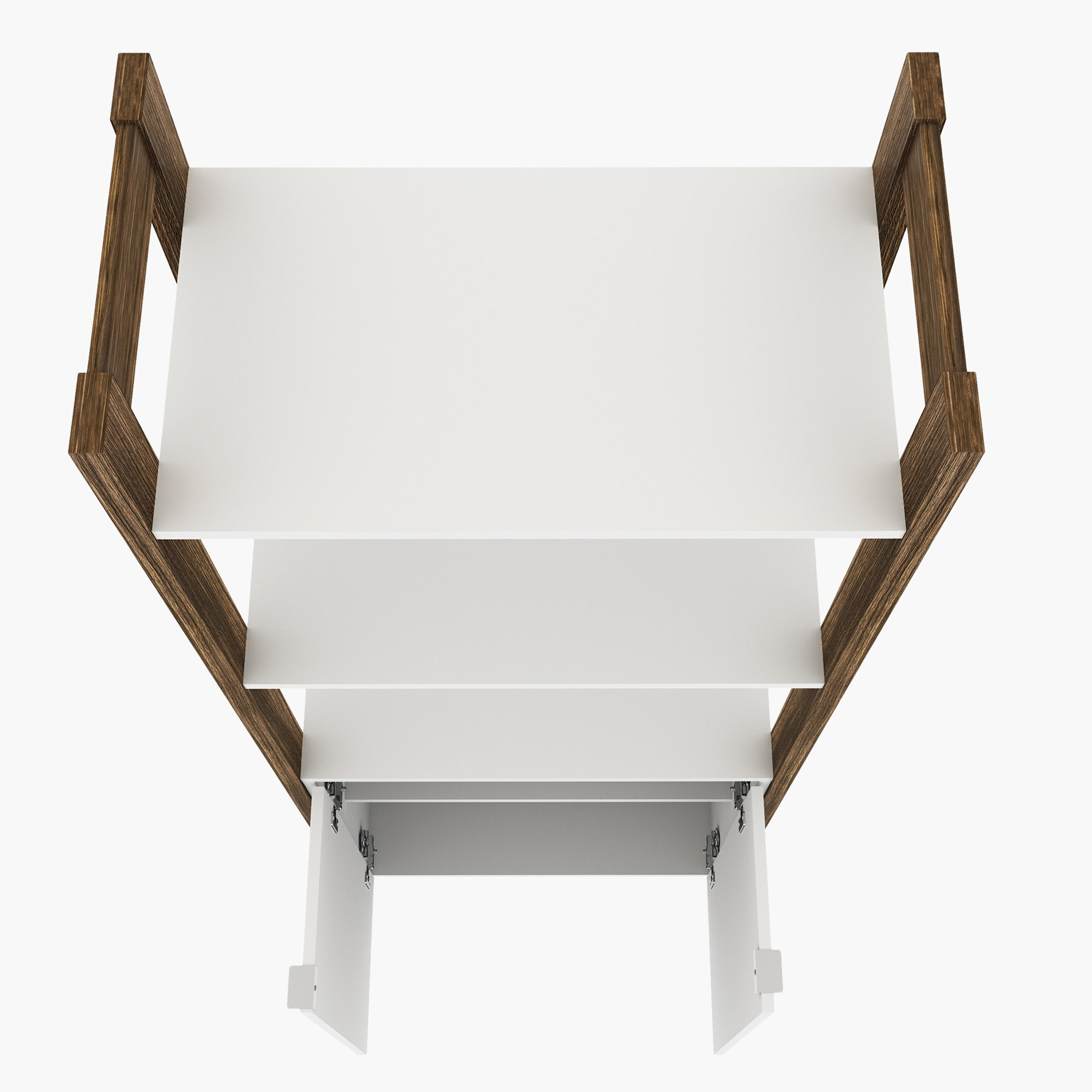 خزانة كتب ببابين وأرفف من مالتا-hbxfurniture-office-bookcases-image-6