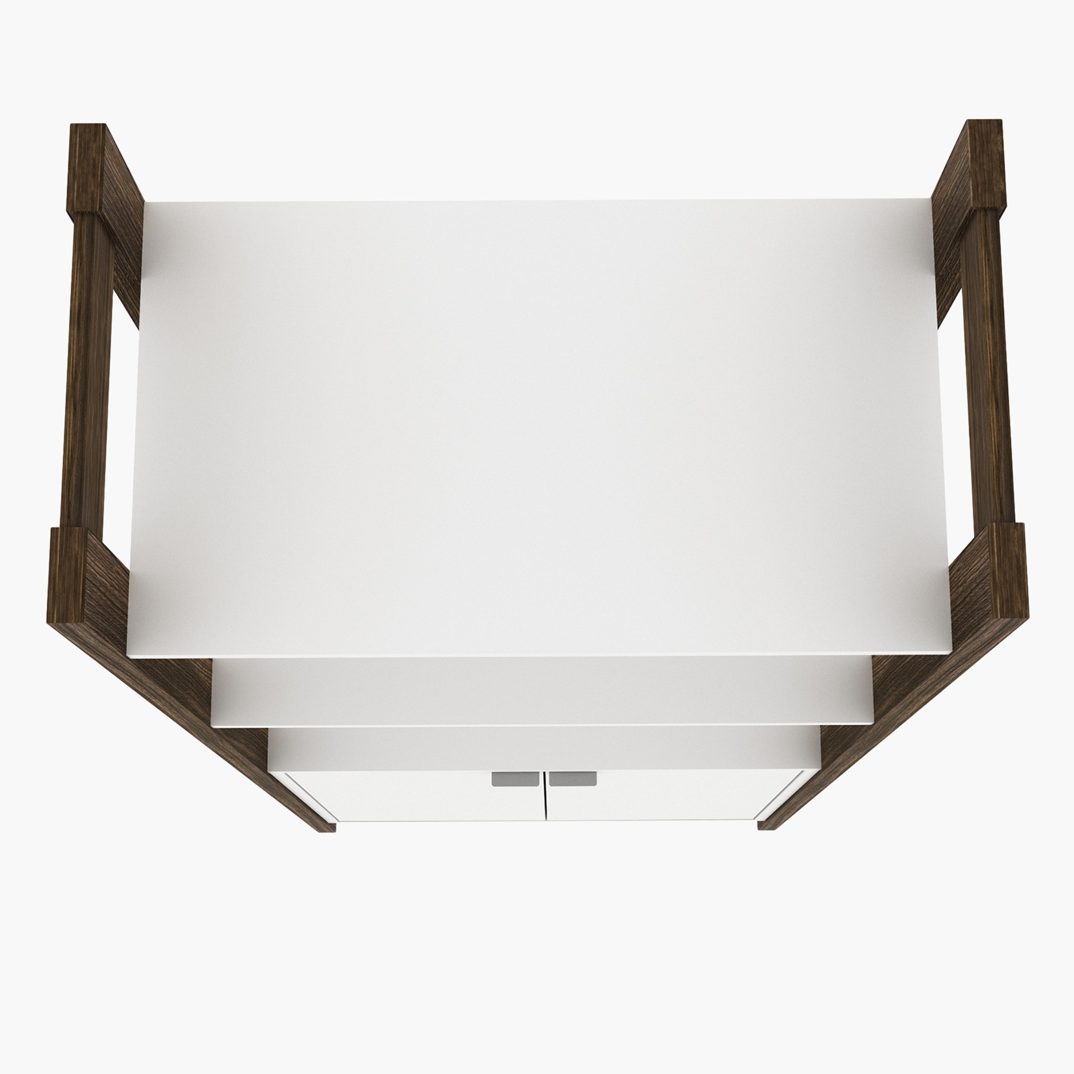 خزانة كتب ببابين وأرفف من مالتا-hbxfurniture-office-bookcases-image-7