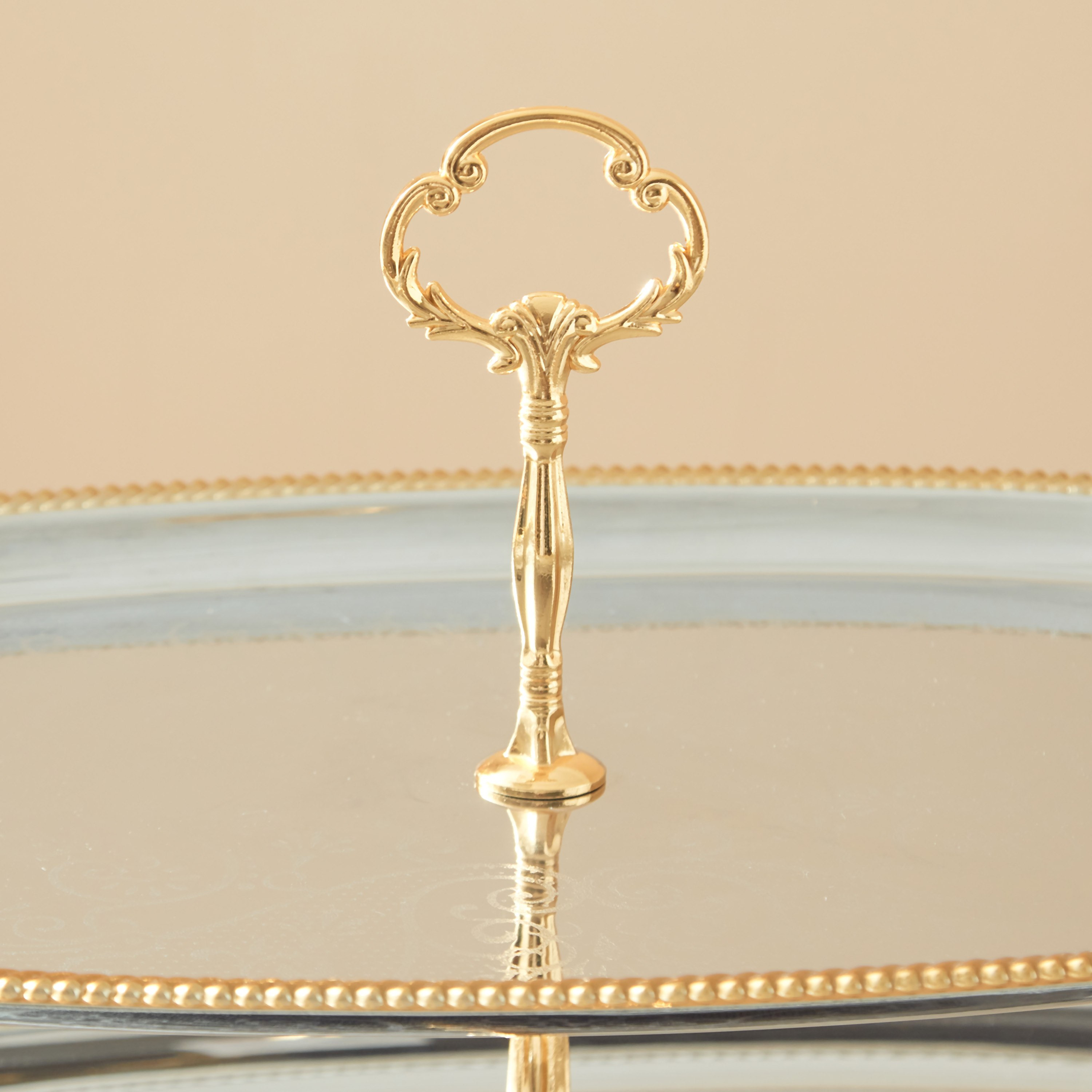 Festive 2-Tier Cake Platter-hbxdecorandfurnishings-tabletop-serveware-image-3
