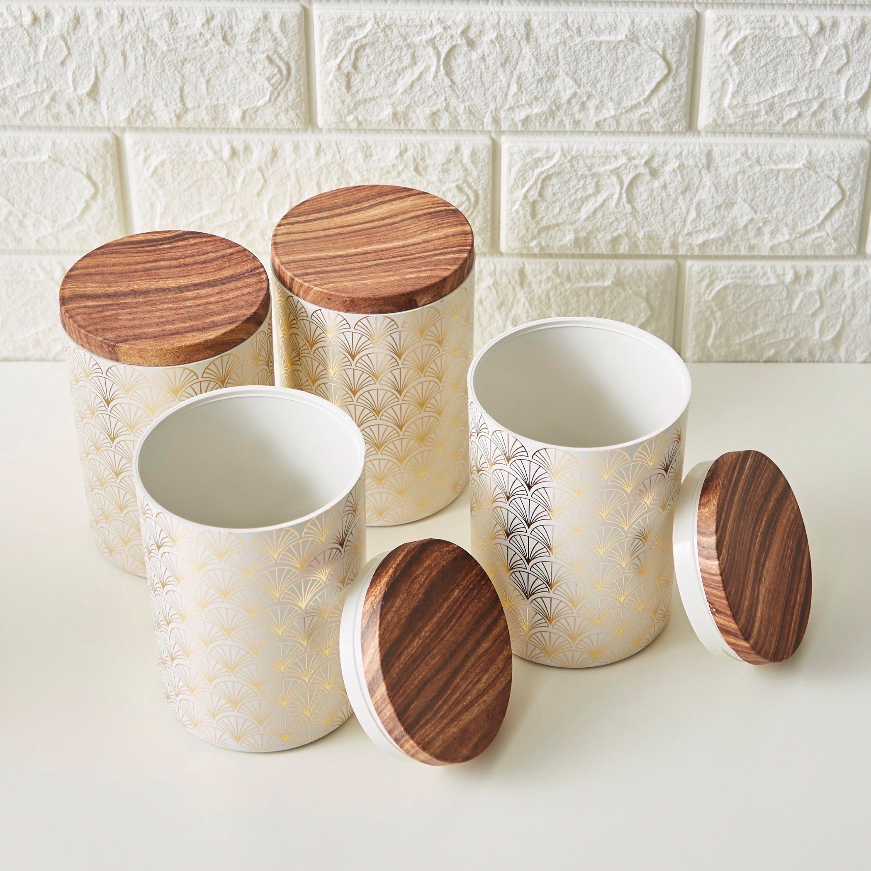 طقم حاويات تخزين 4 قطع من مشربية-hbxhomeware-hbxkitchen-image-2
