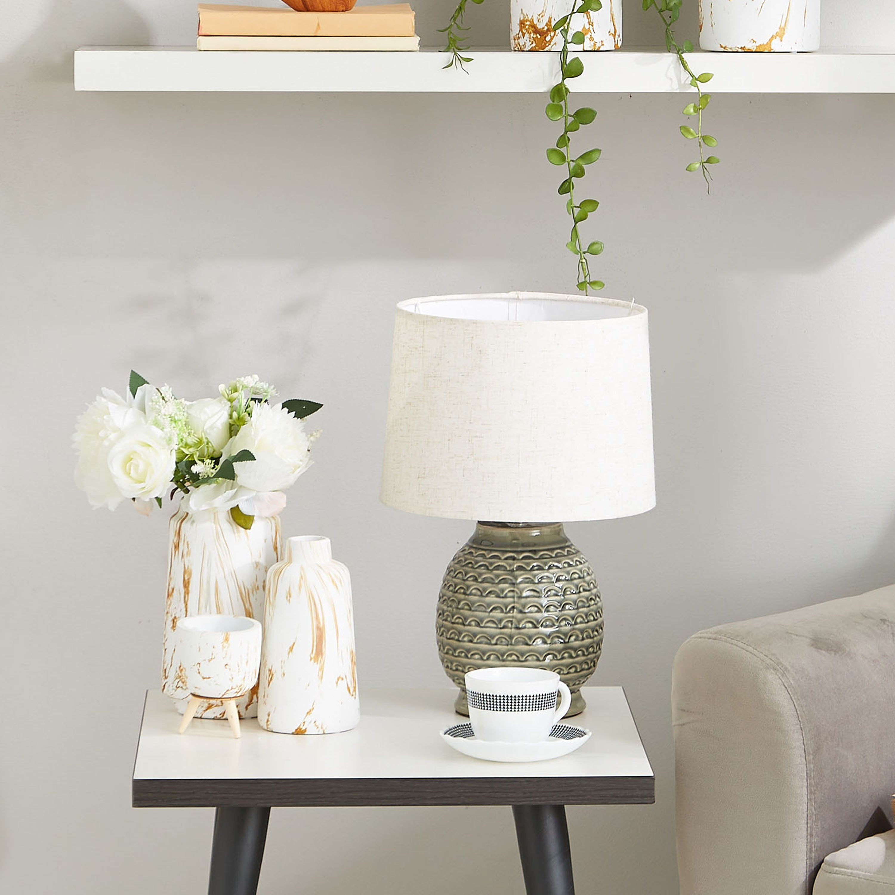 Elite Dolomite Garden Pot-hbxdecorandfurnishings-homeaccessories-artificialflowersandplants-image-4