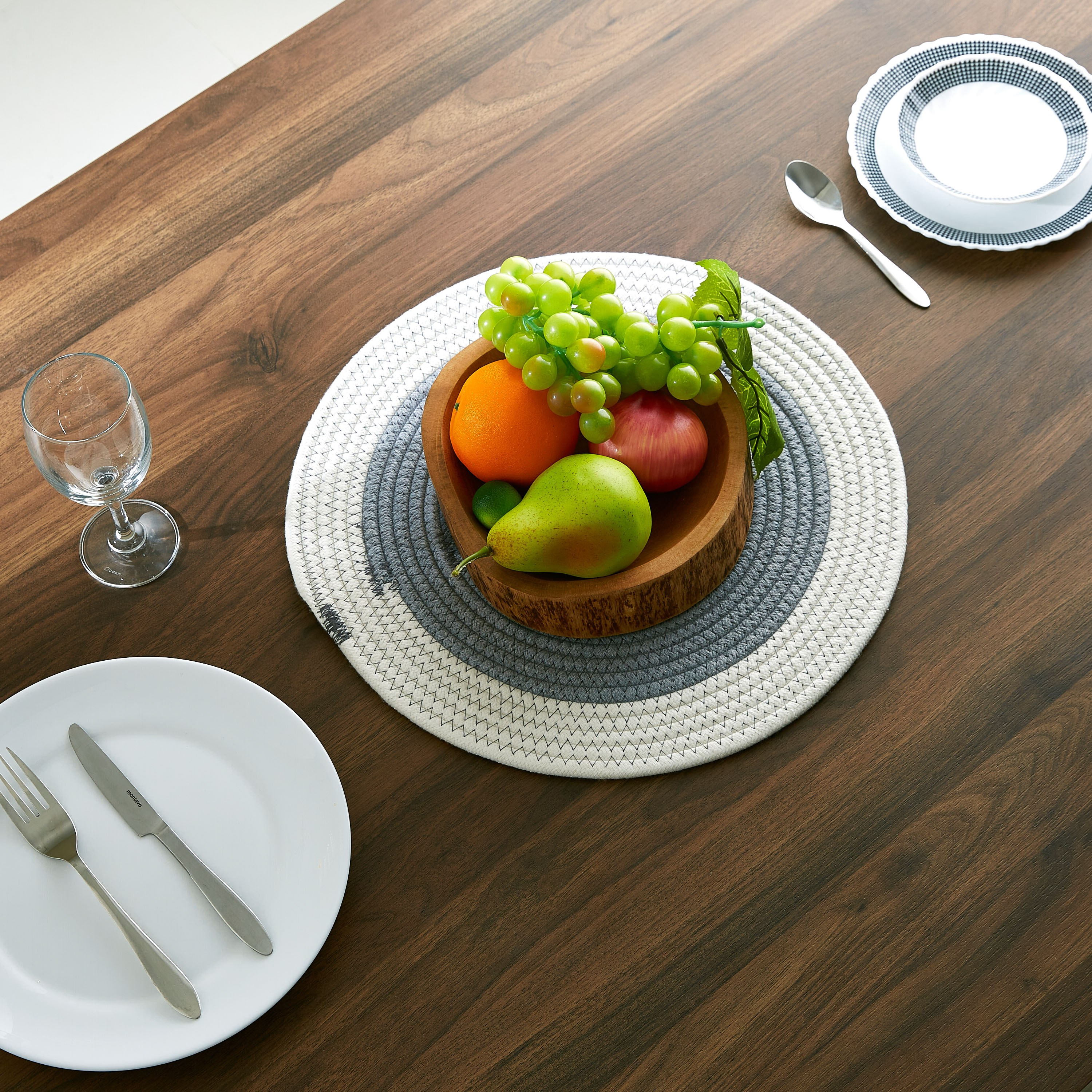 Aurora Cotton Placemat - 38 cm-hbxdecorandfurnishings-homefurnishings-tablelinens-image-3