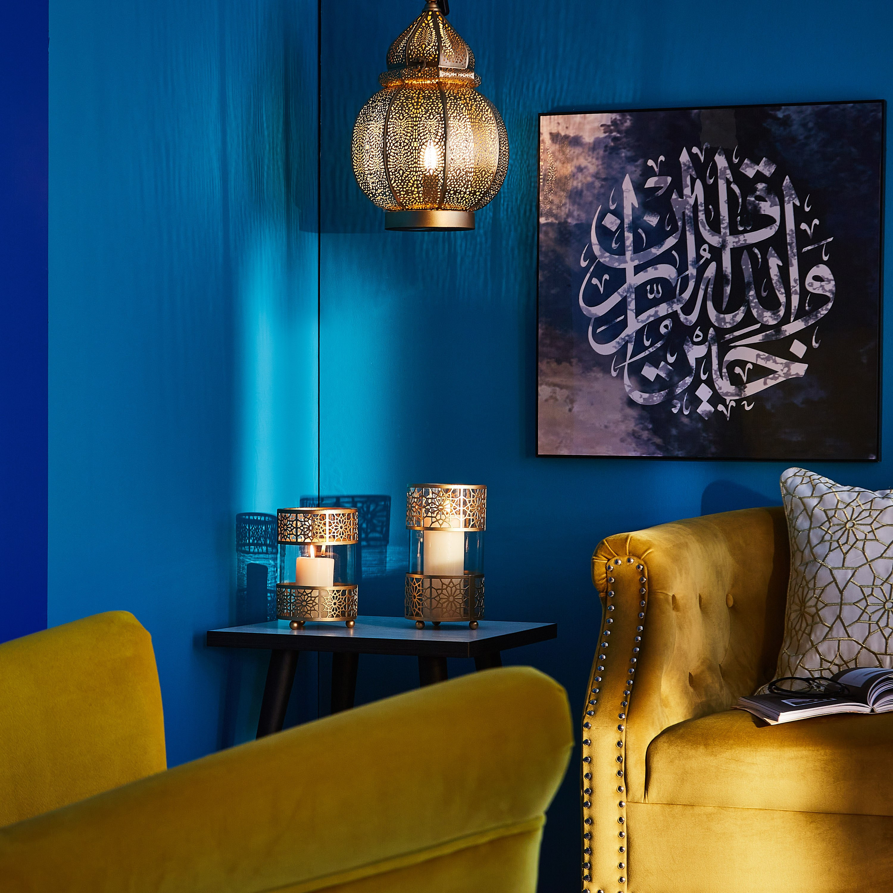 حامل شموع ألور من مشربية-hbxlivingroom-decorandaccessories-candleholders-image-4