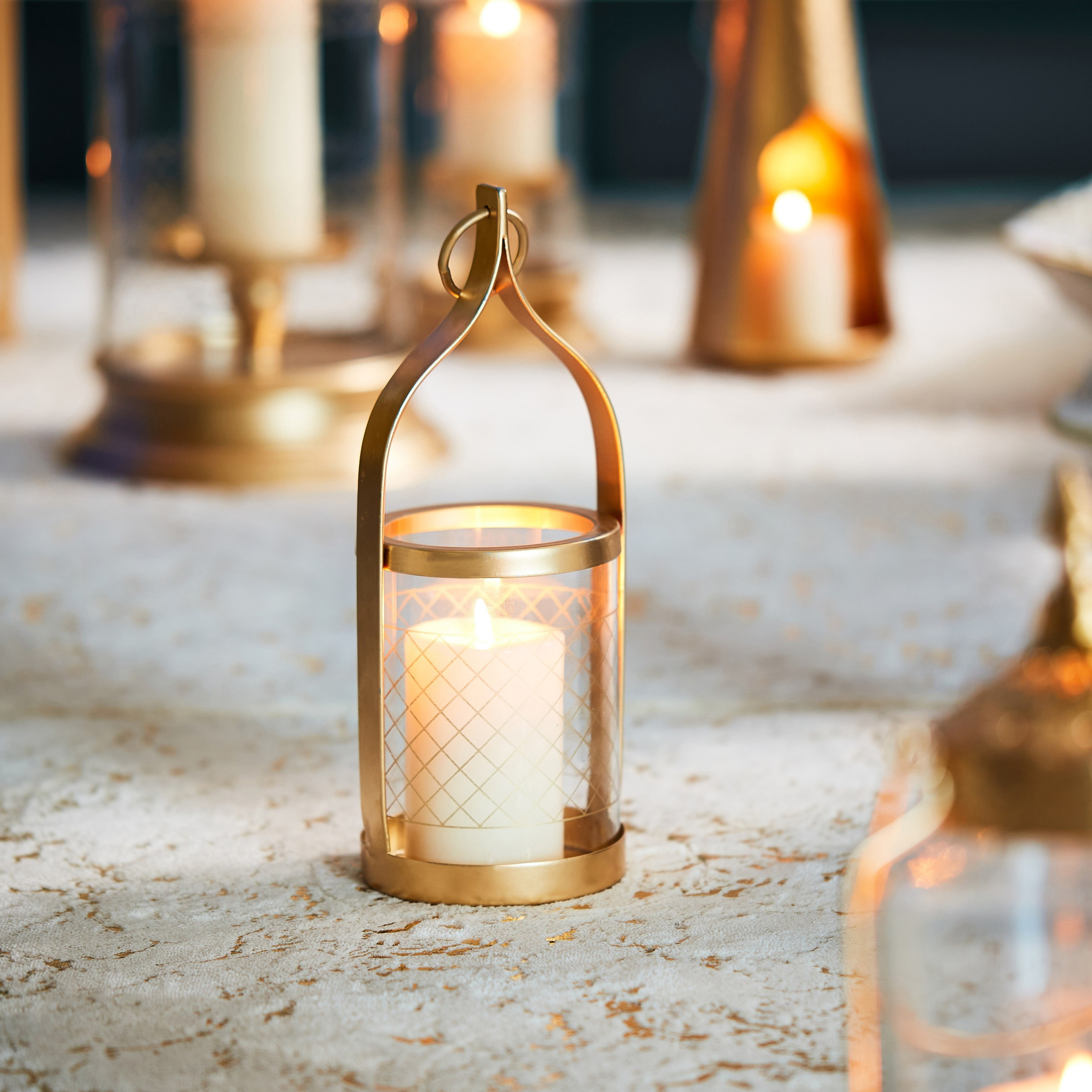 حامل شموع معدني أرك من ألور - 28 سم-hbxlivingroom-decorandaccessories-candleholders-image-2