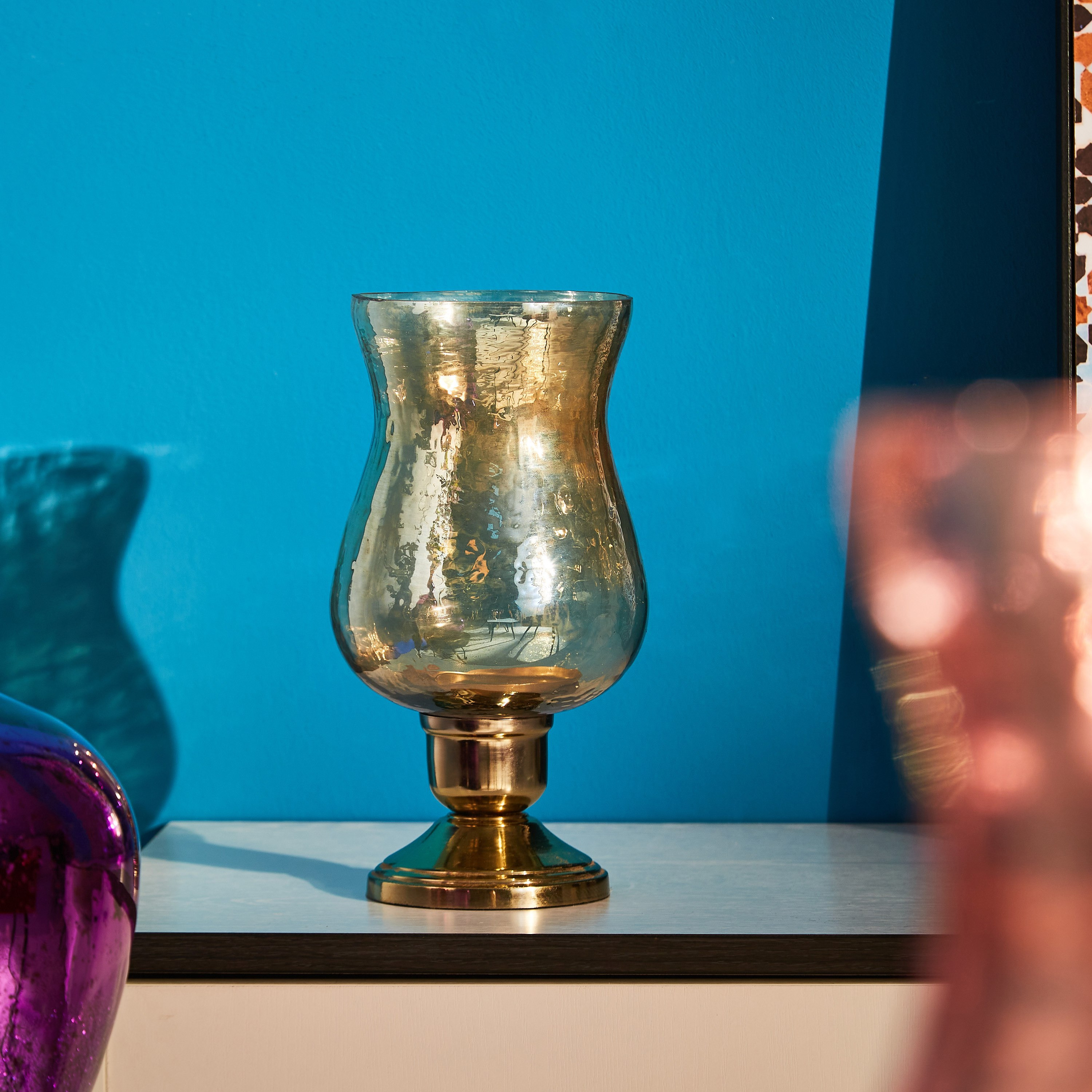 Ahana Metal Hurricane Candle Holder-hbxlivingroom-decorandaccessories-candleholders-image-1
