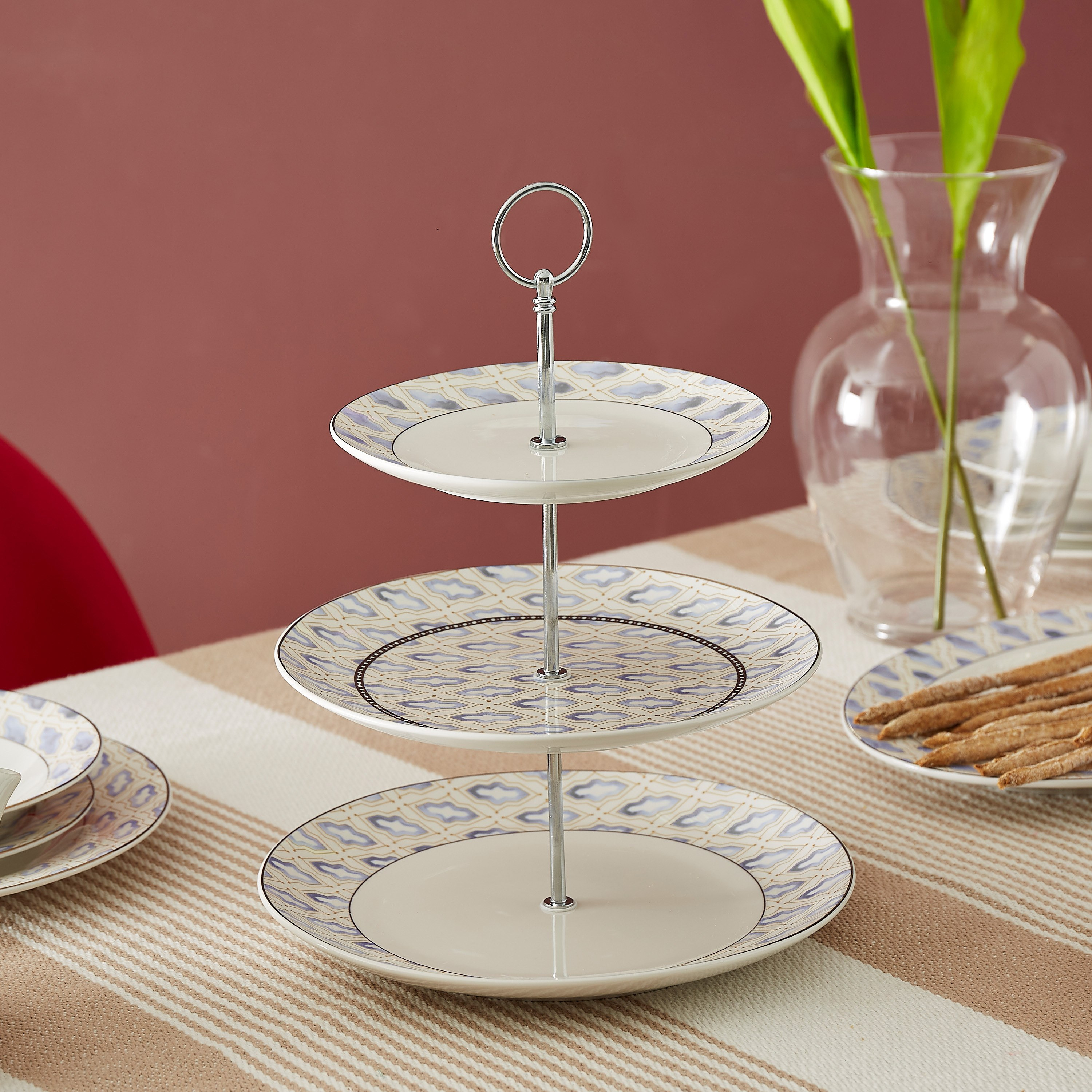 Laura ashley 3 tier cake stand best sale